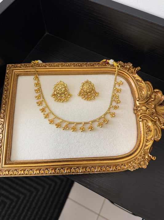 Avni Handcrafted Gold Plated Set