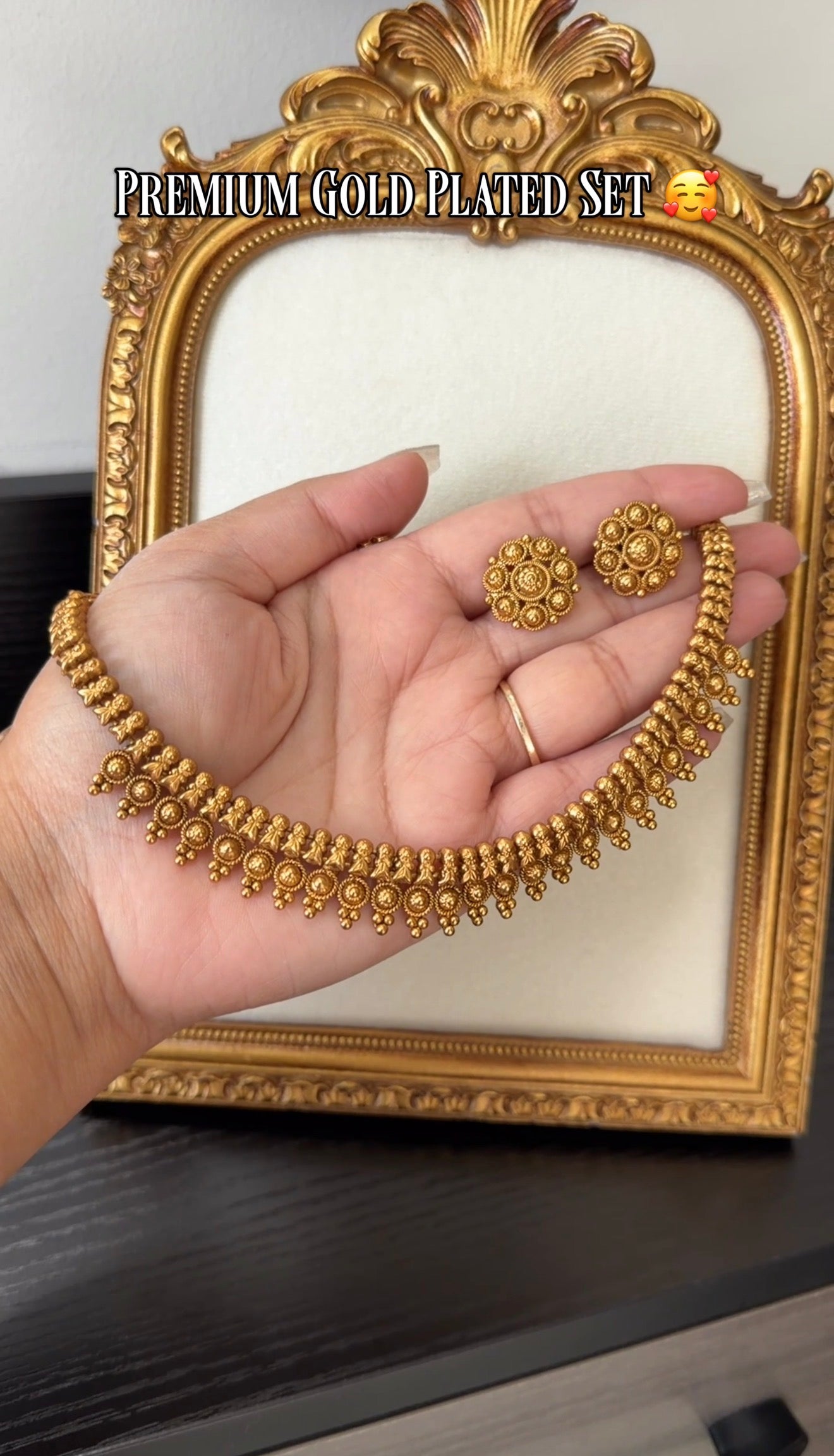 Jasnit Micro Gold Plated Set