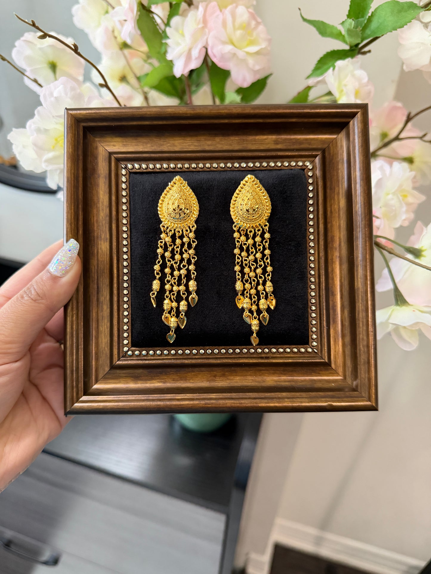 Aira Gold Look Earrings