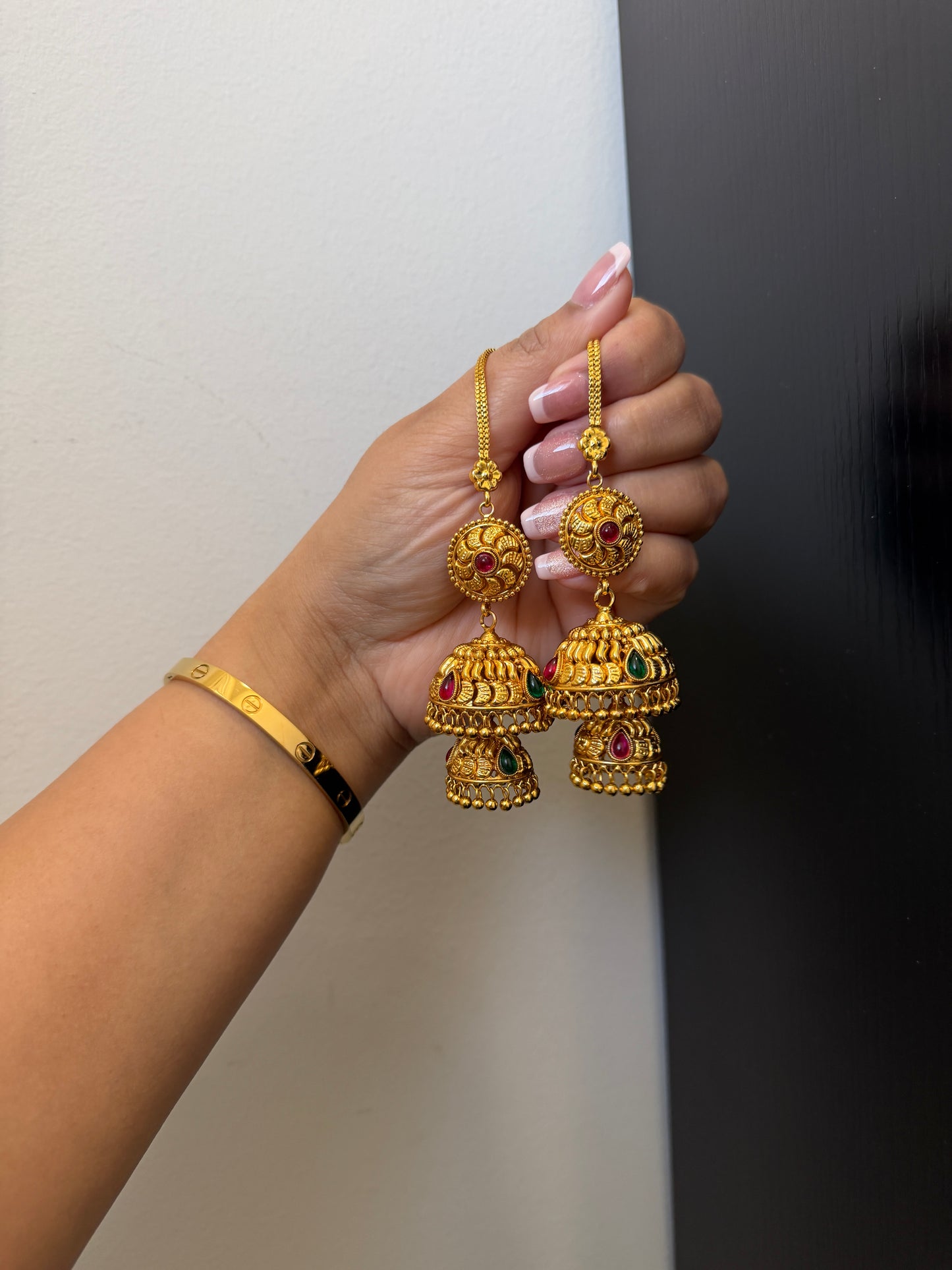 Nimrit Micro Gold Plated Jhumki