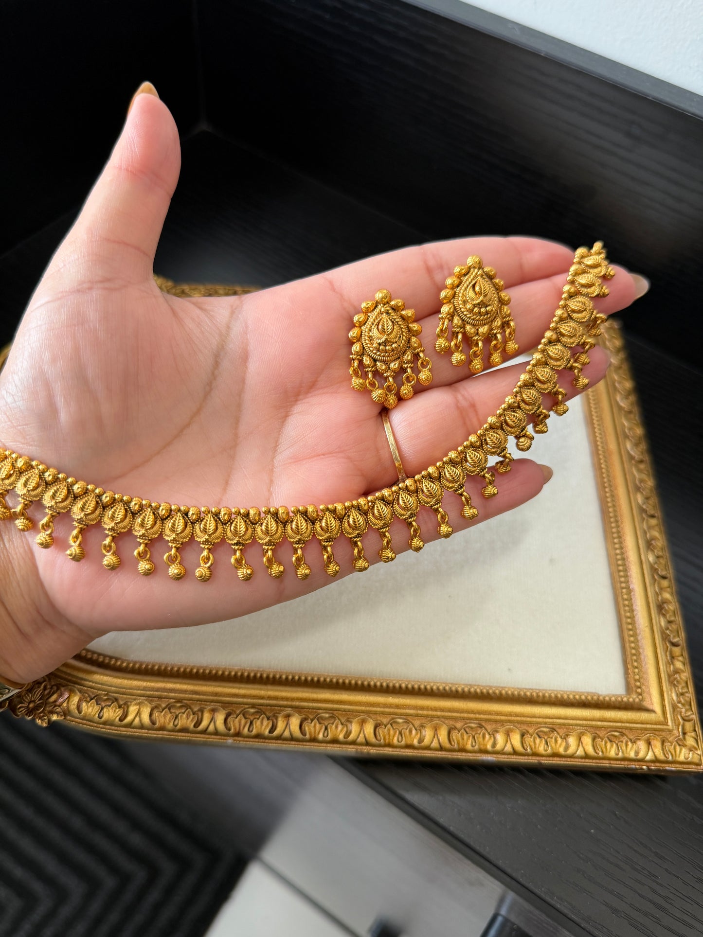 Harjas Micro Gold Plated Set