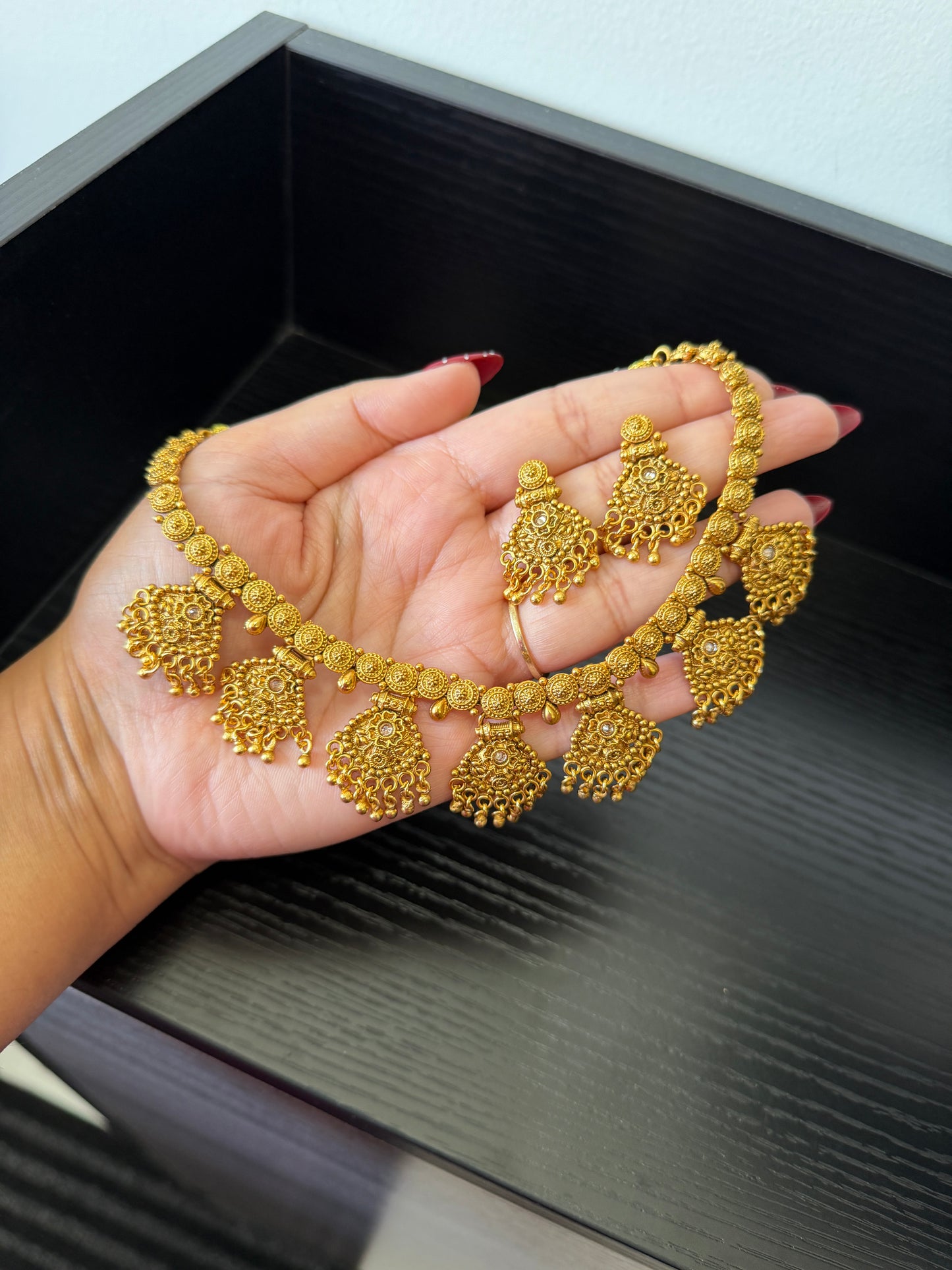 Preeti Micro Gold Plated Set
