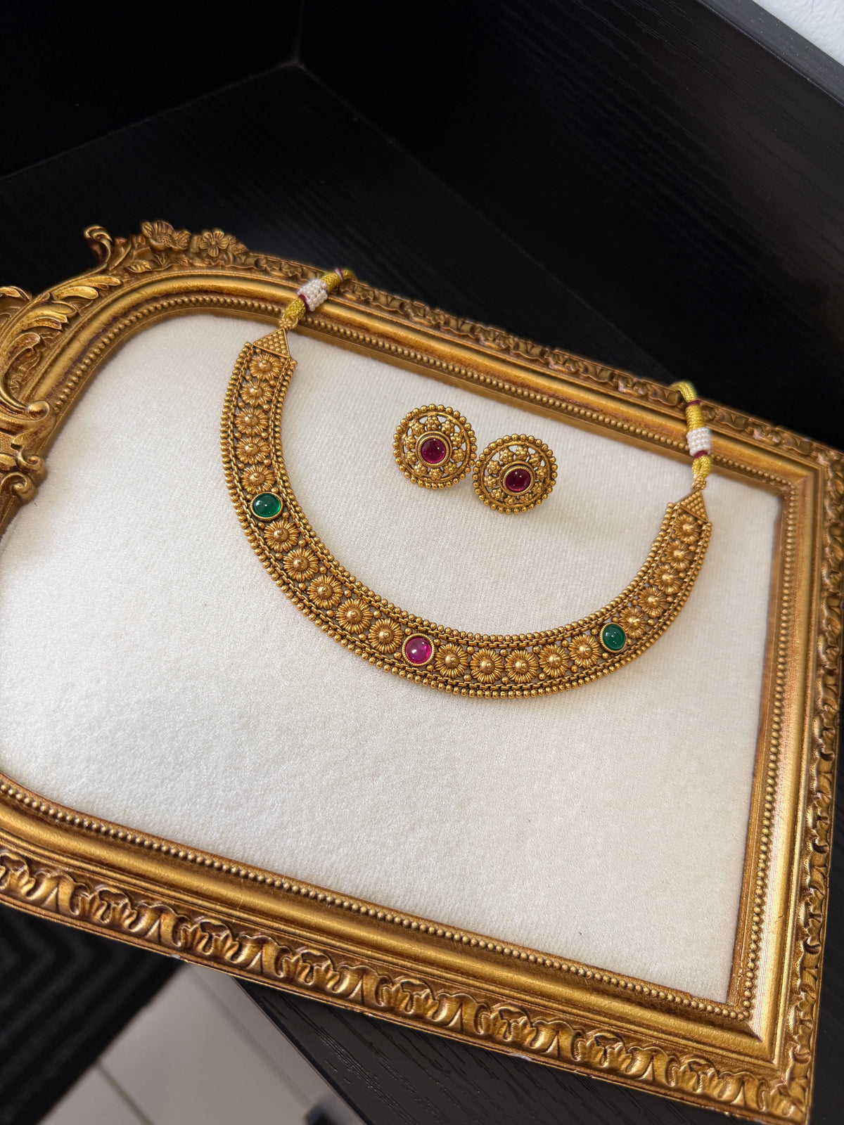 Bineet Micro Gold Plated Set