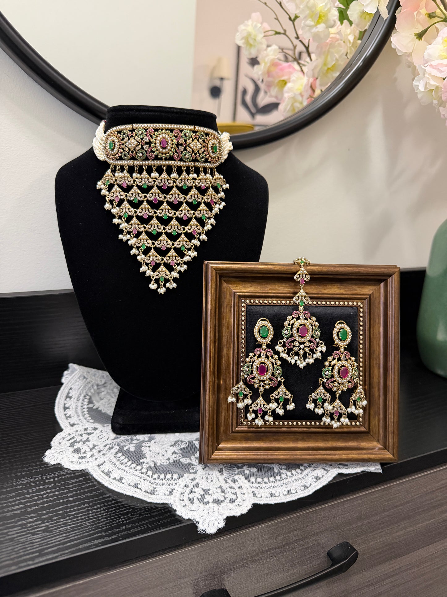 Aaliyah Statement Jadau Set
