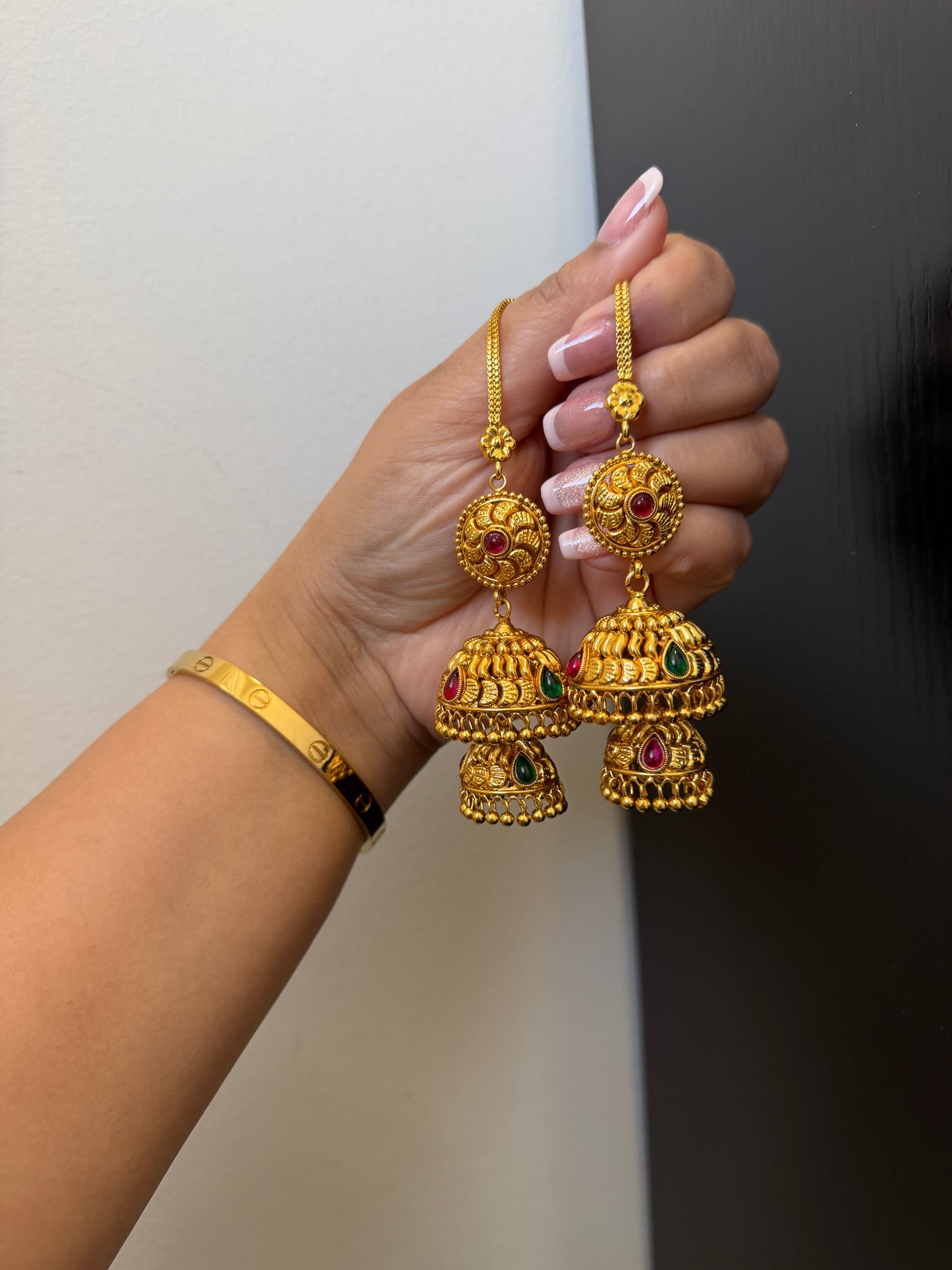 Nimrit Micro Gold Plated Jhumki