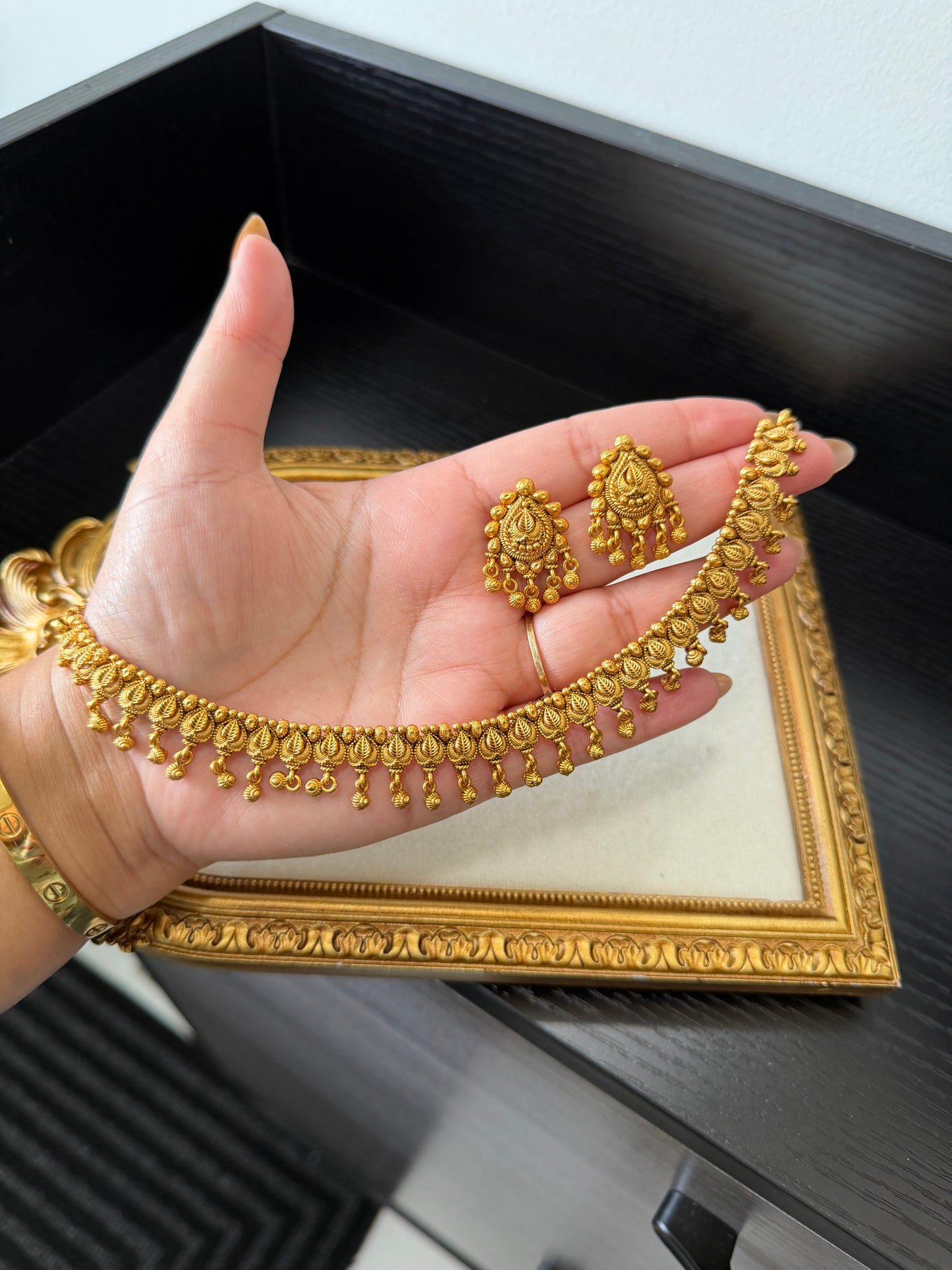 Harjas Micro Gold Plated Set
