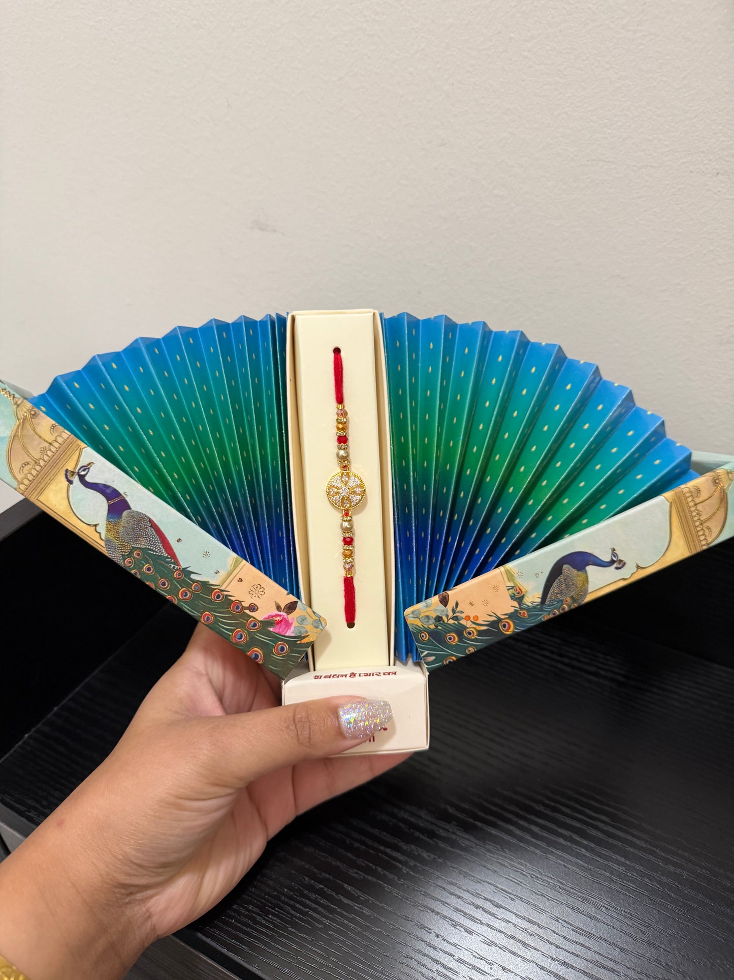 Premium American Diamond Rakhi