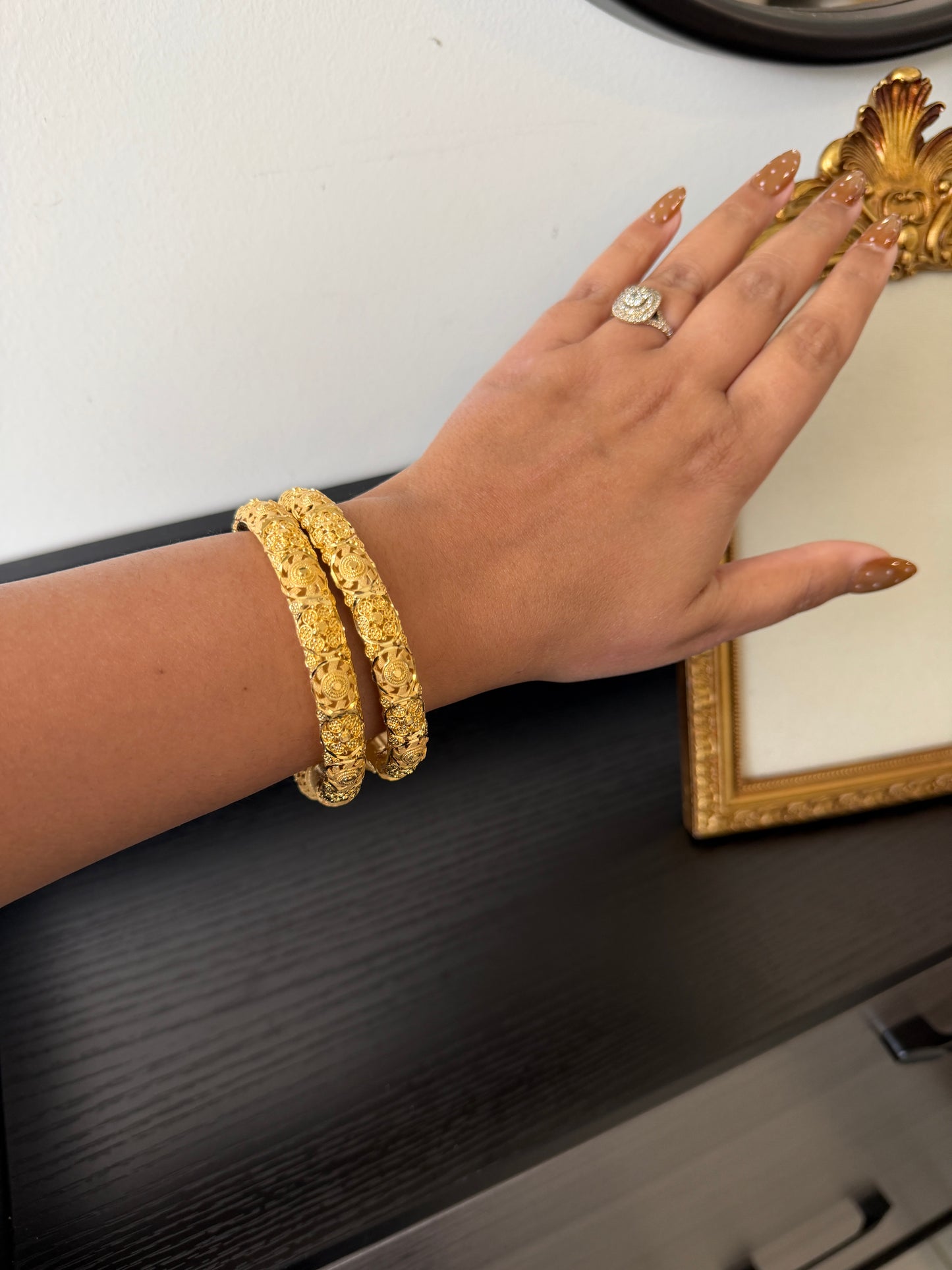Satbir Gold Forming Bangles