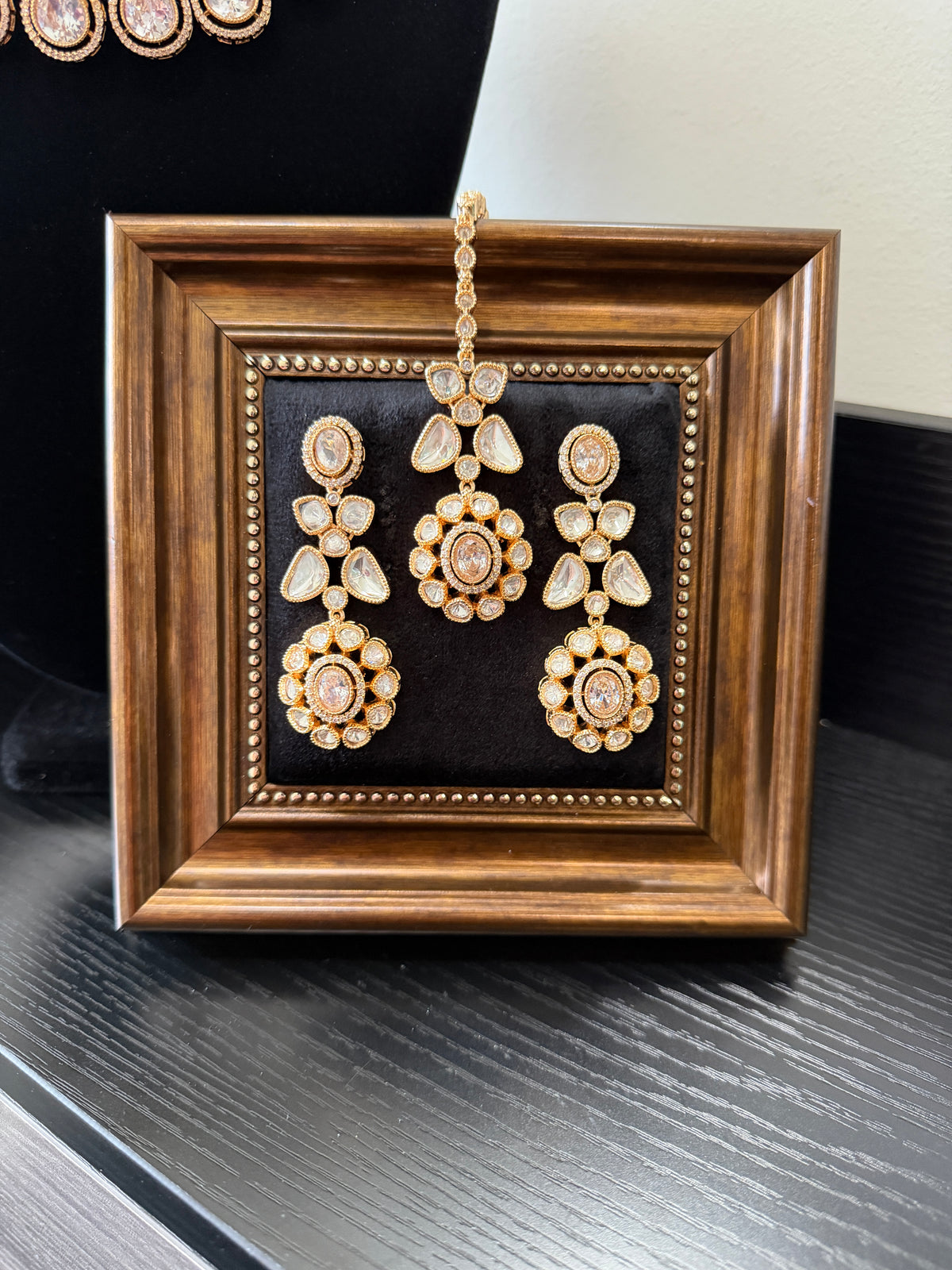 Jeet Kundan Gold Plated Set