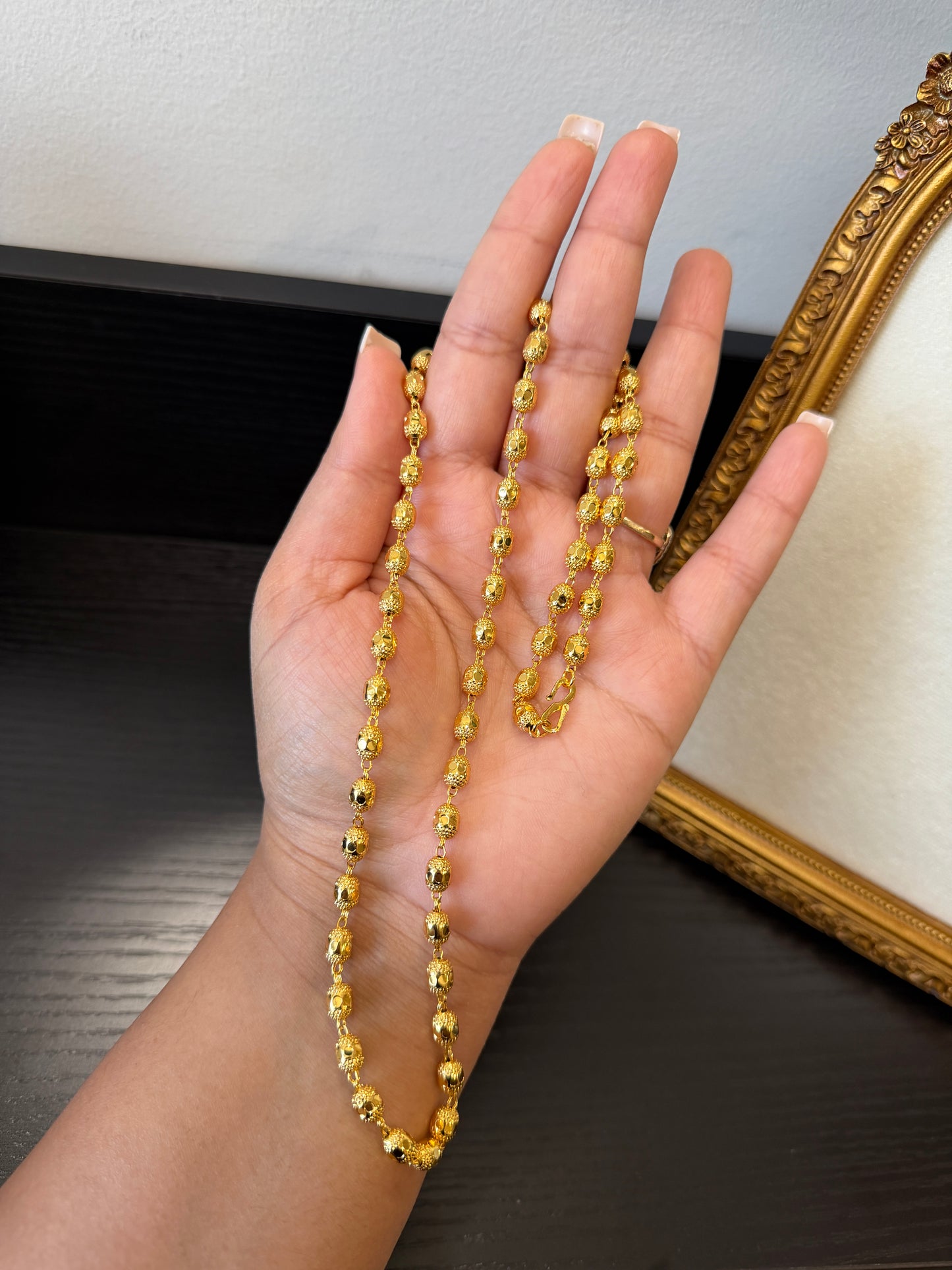 Mannat Premium Matarmala Chain Set (Chain Lenght 24 inches)