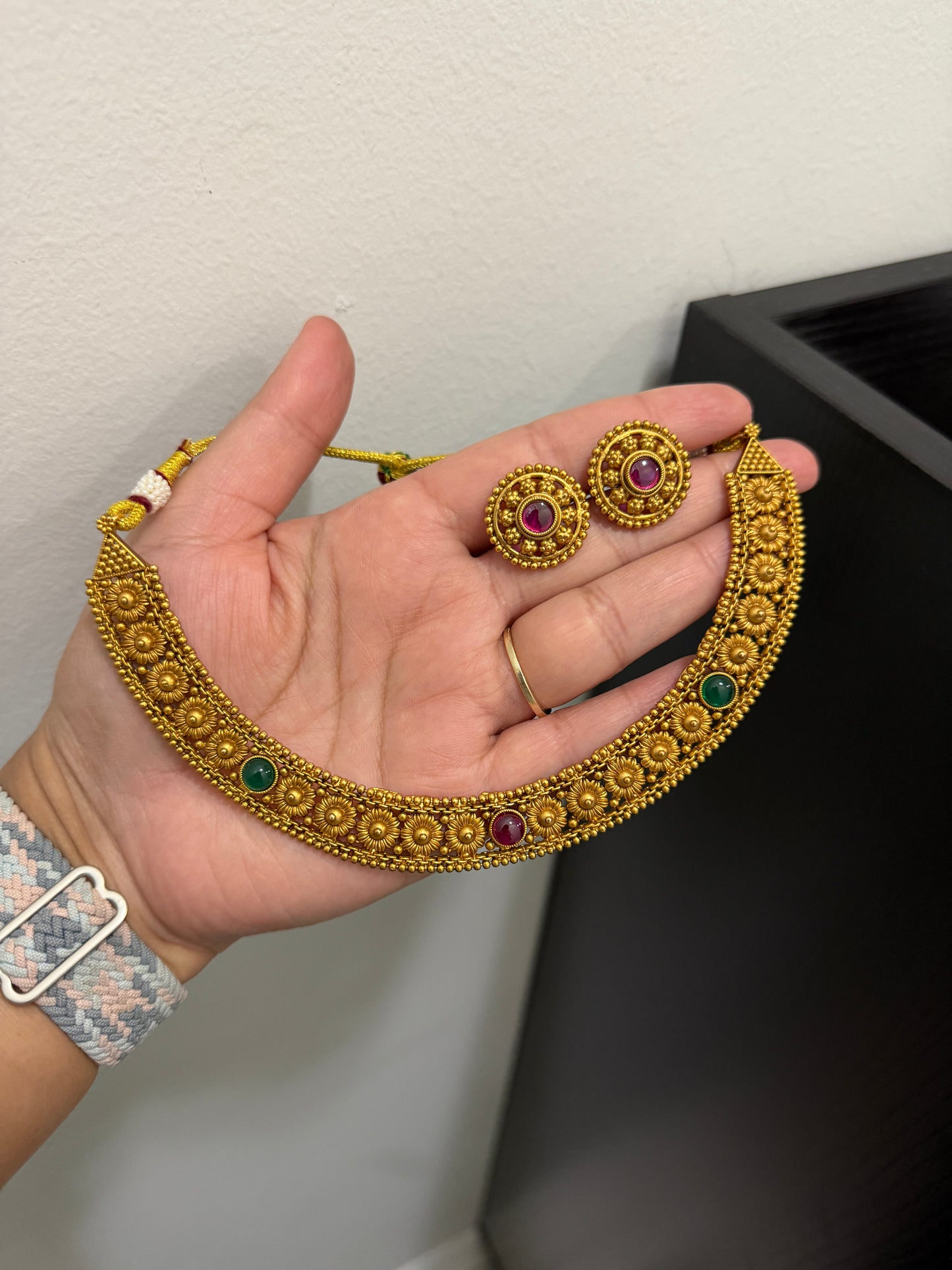 Mannu Micro Gold Plated Set