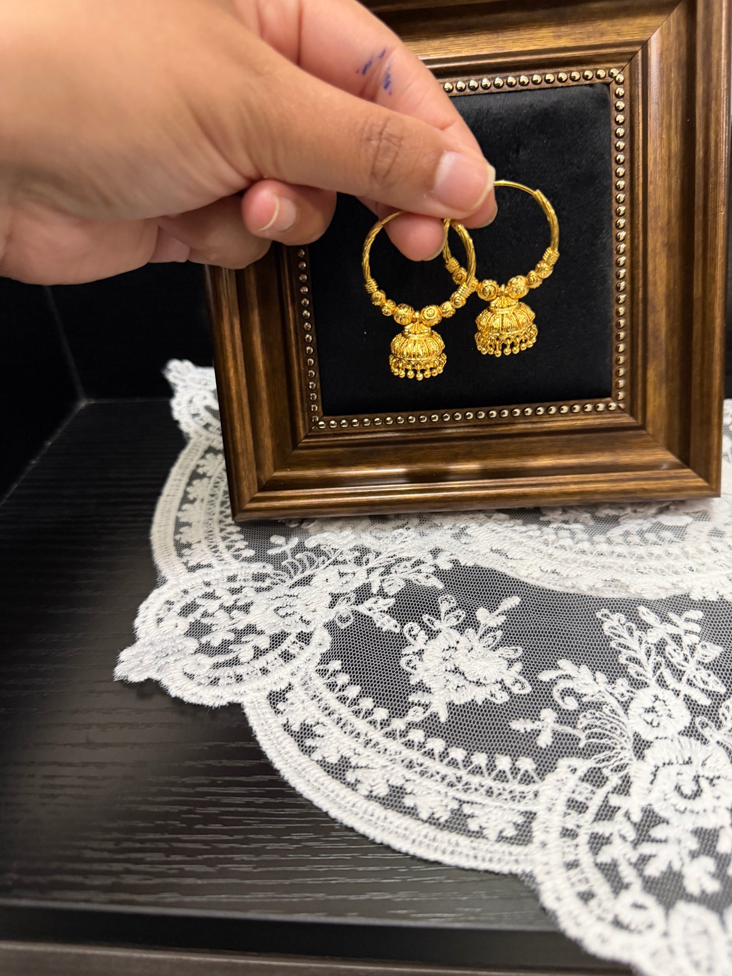 Jassi Gold Look Earrings