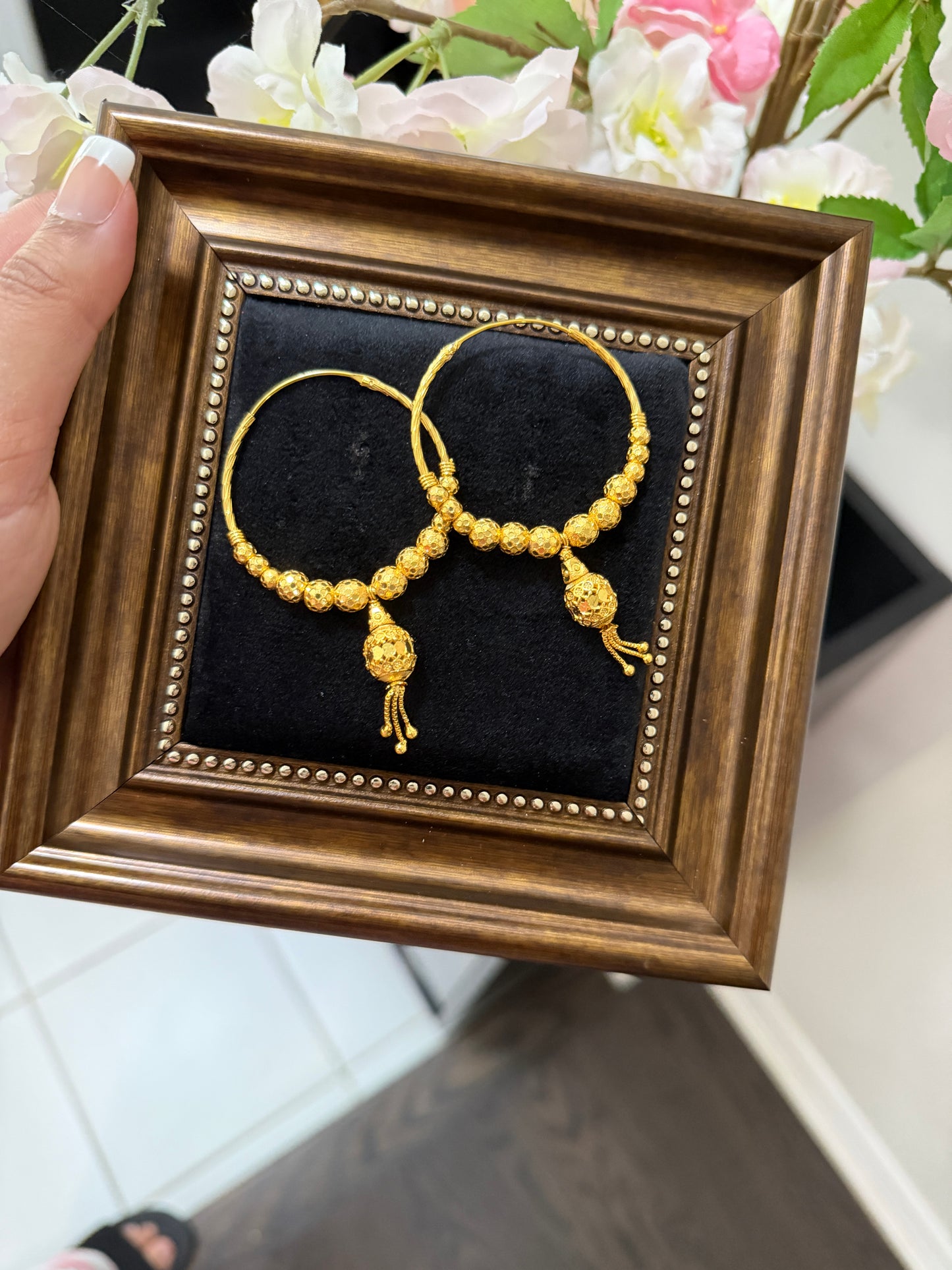 Harnoor Gold Look Earrings