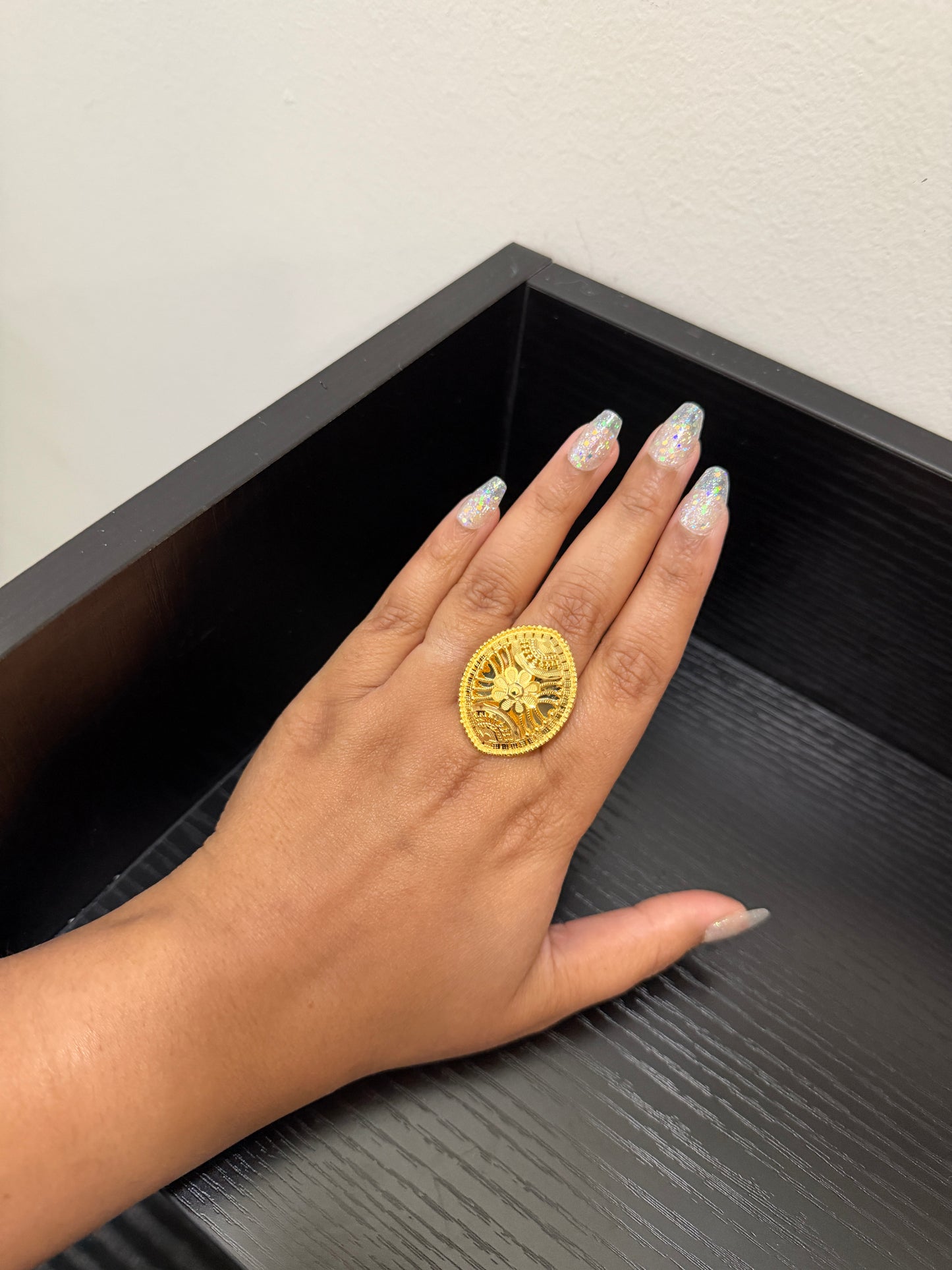 Diljot Forming Gold Ring