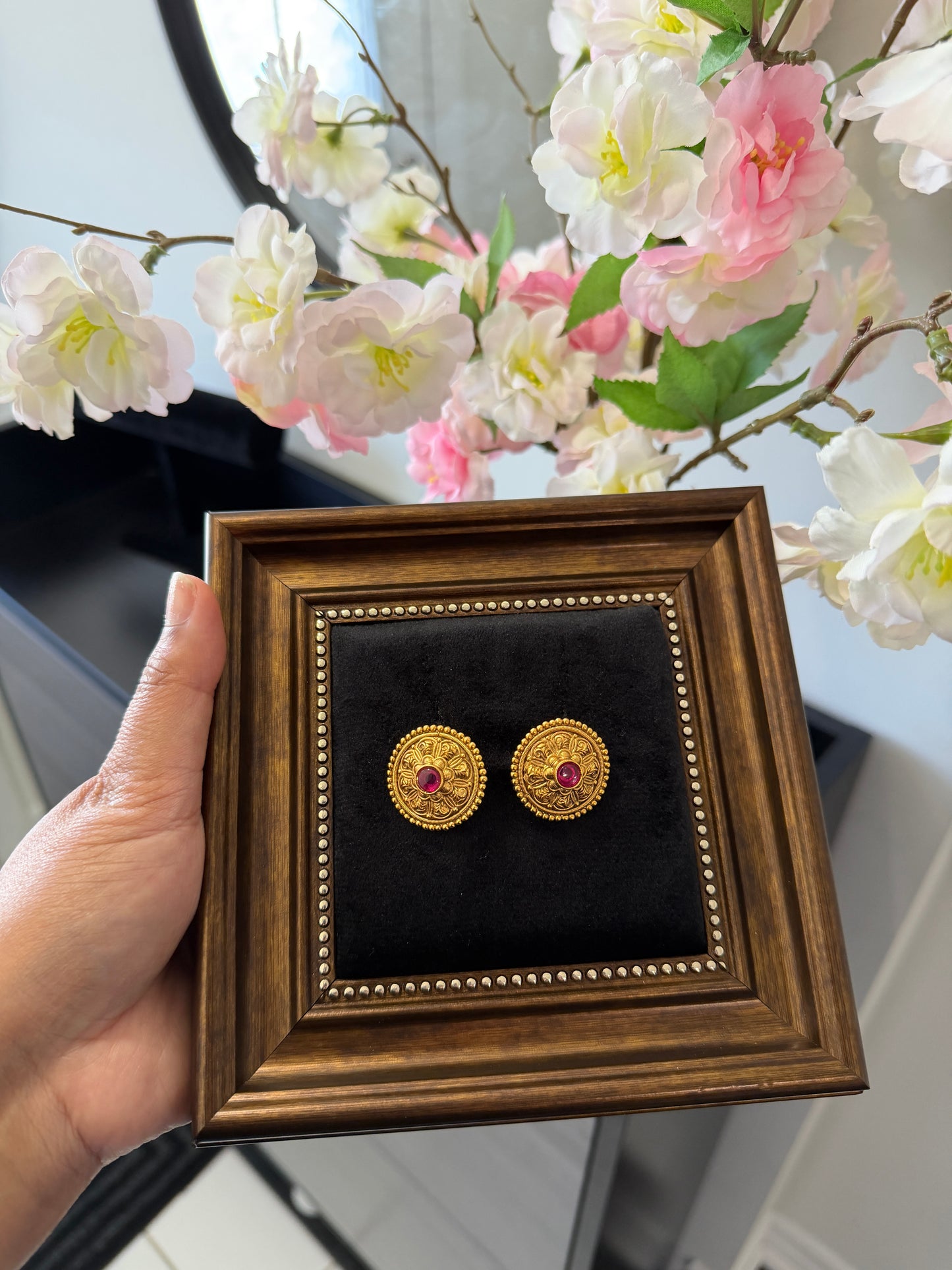 Naira Micro Gold Plated Studs