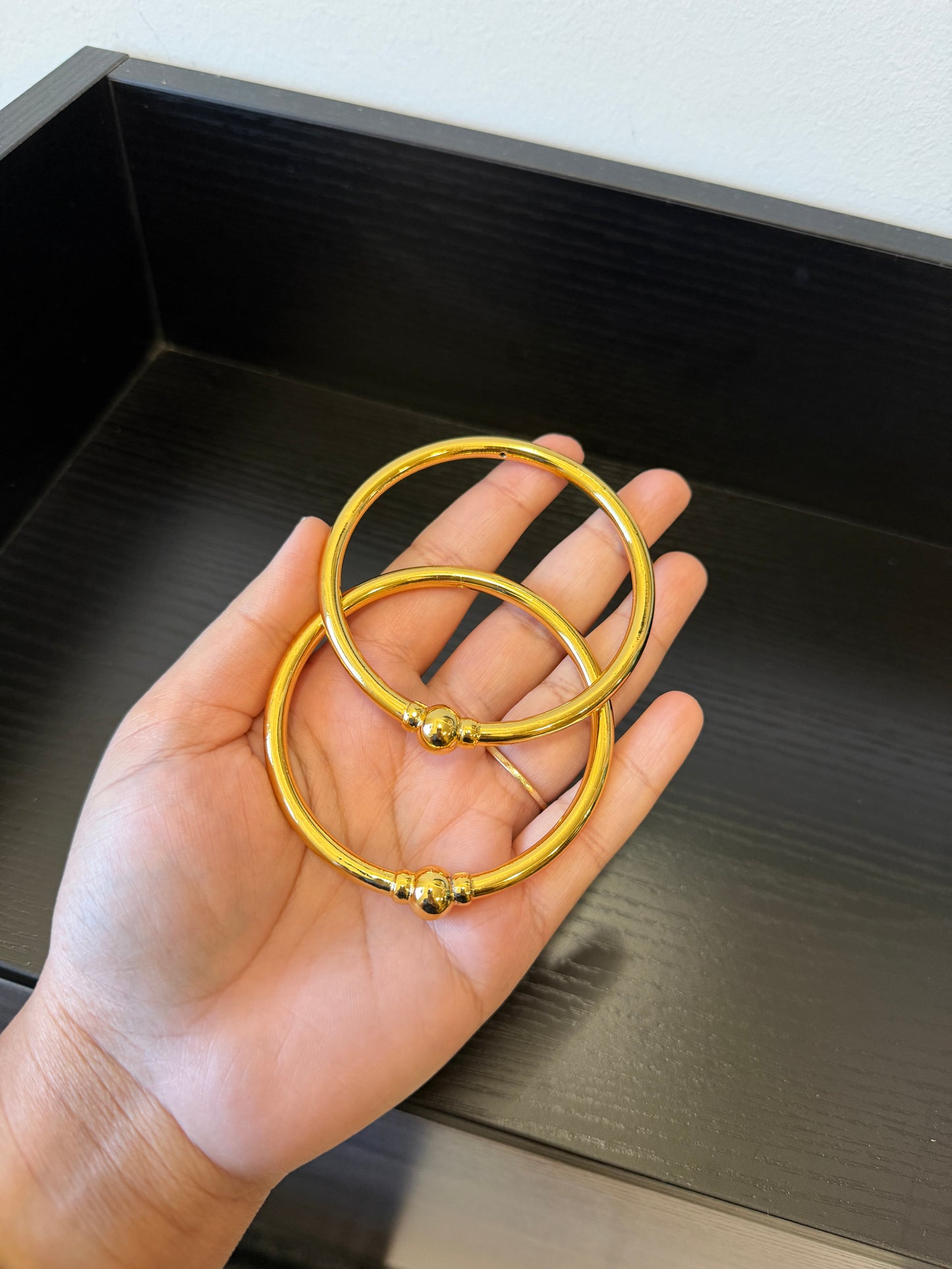 Raj Gold Plated Bangles (Set of 2)