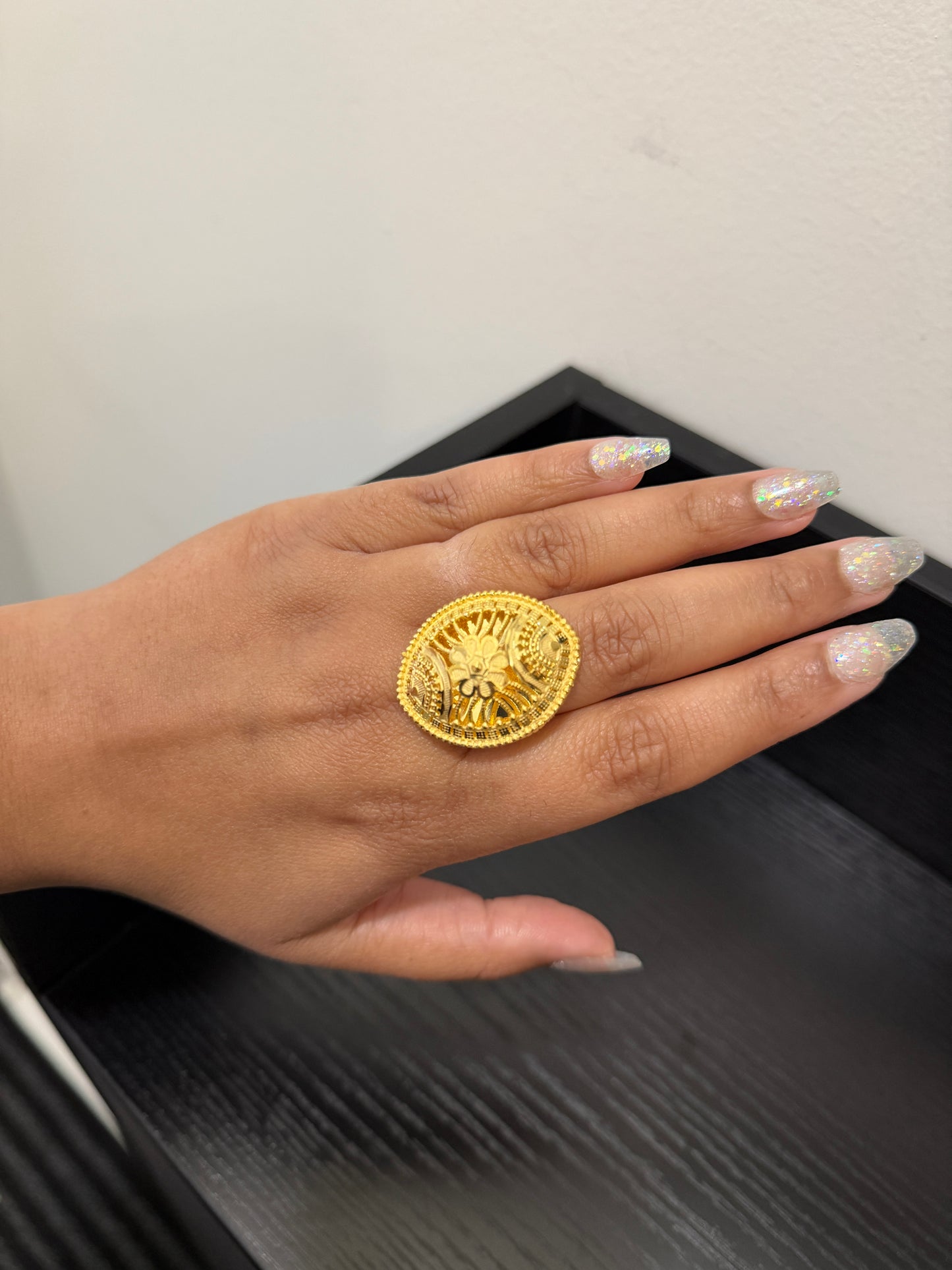 Diljot Forming Gold Ring