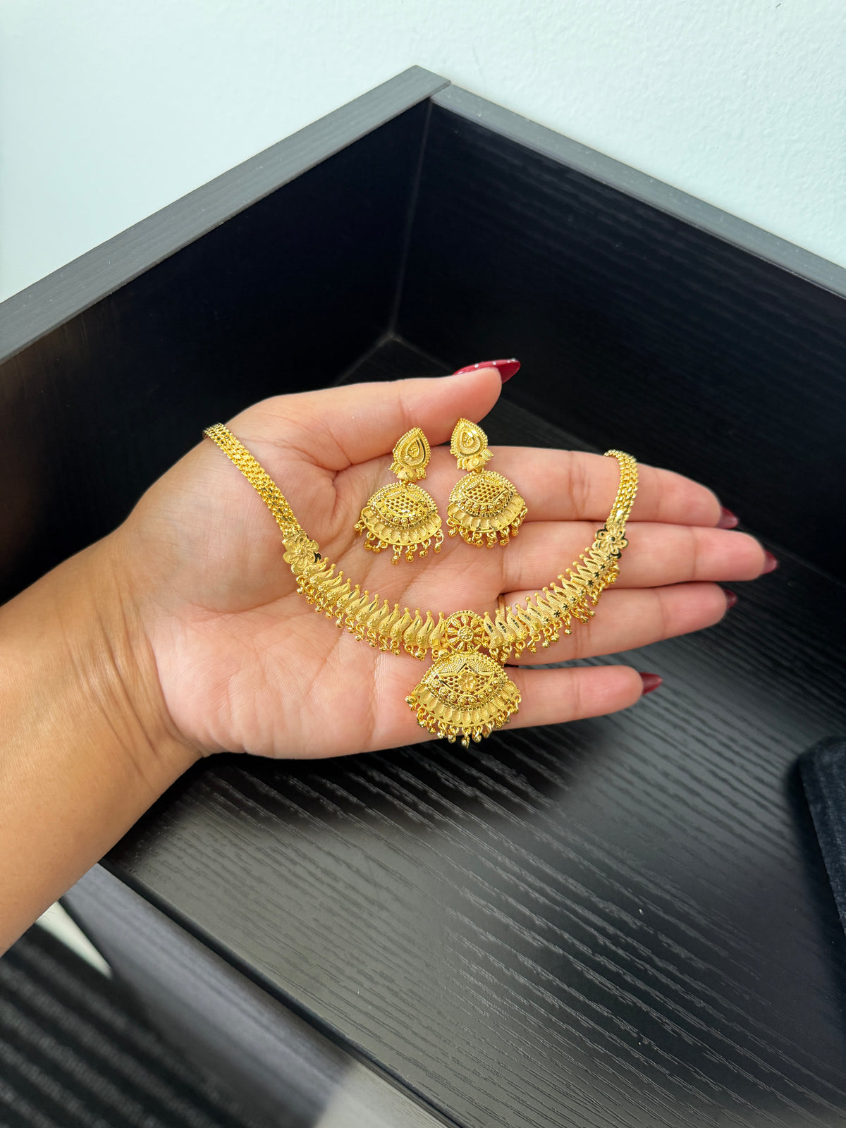 Gyan Real Gold Look Set