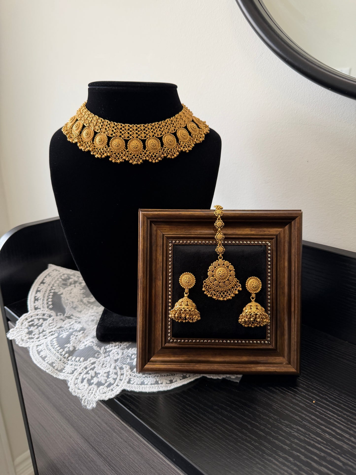 Manrit Micro Gold Plated Set