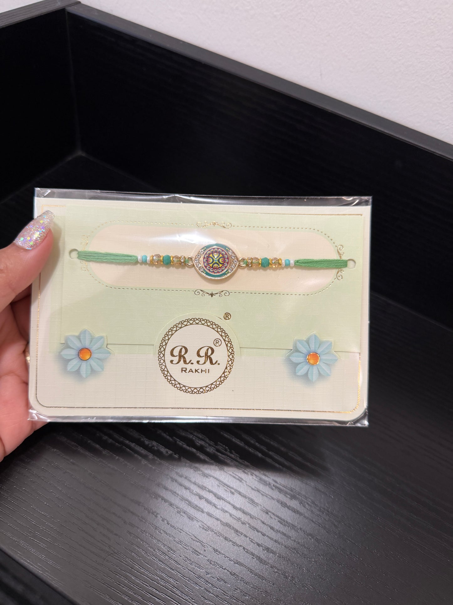 Evil Eye Rakhi (Green)