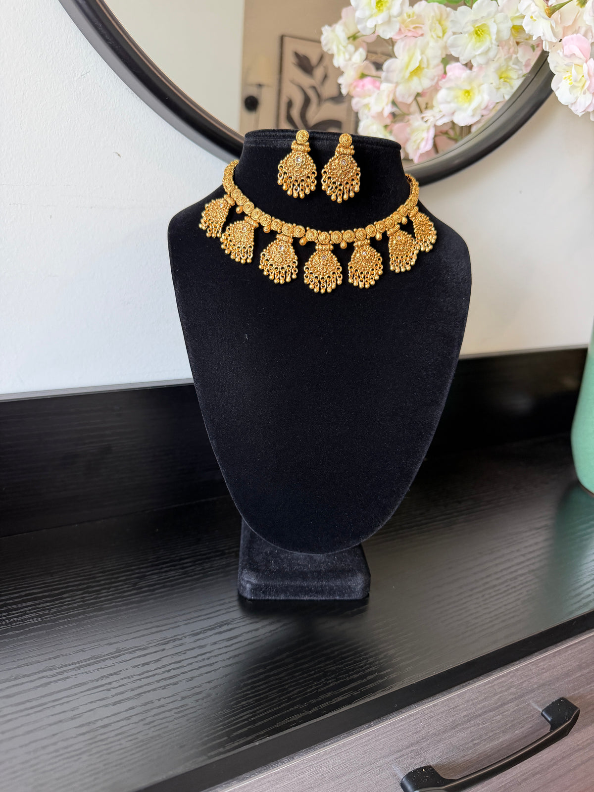 Preeti Micro Gold Plated Set