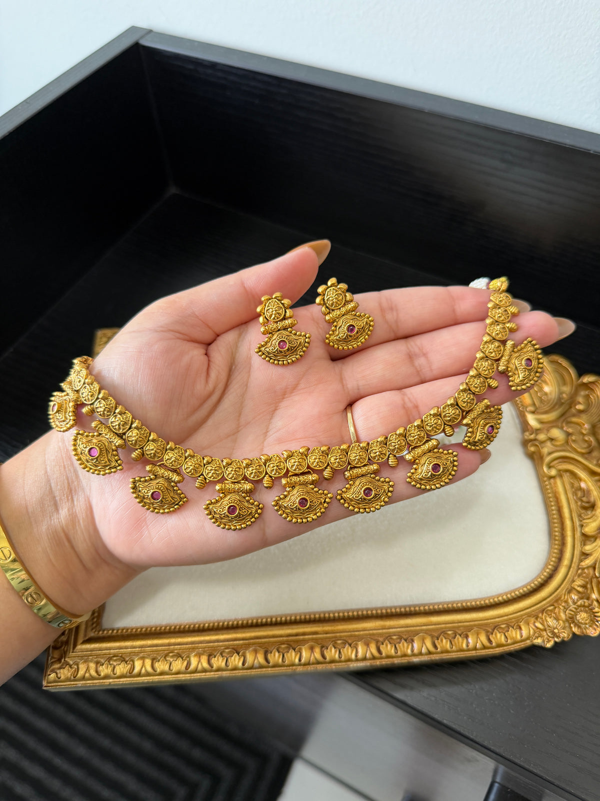 Naaz Micro Gold Plated Set