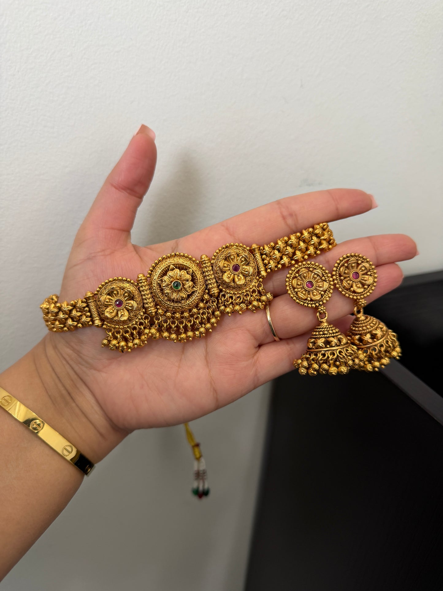 Mannoor Micro Gold Plated Set