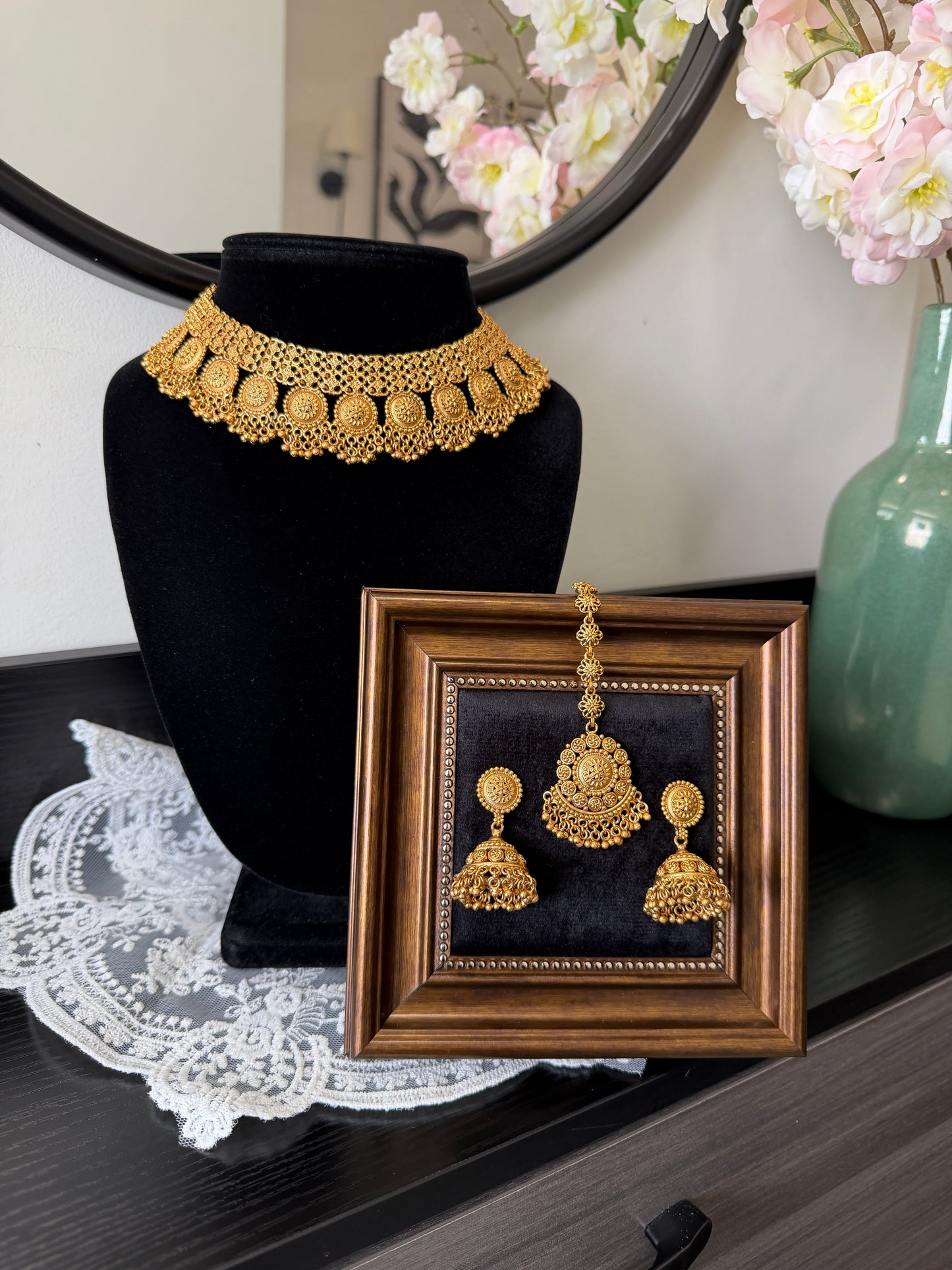 Manrit Micro Gold Plated Set