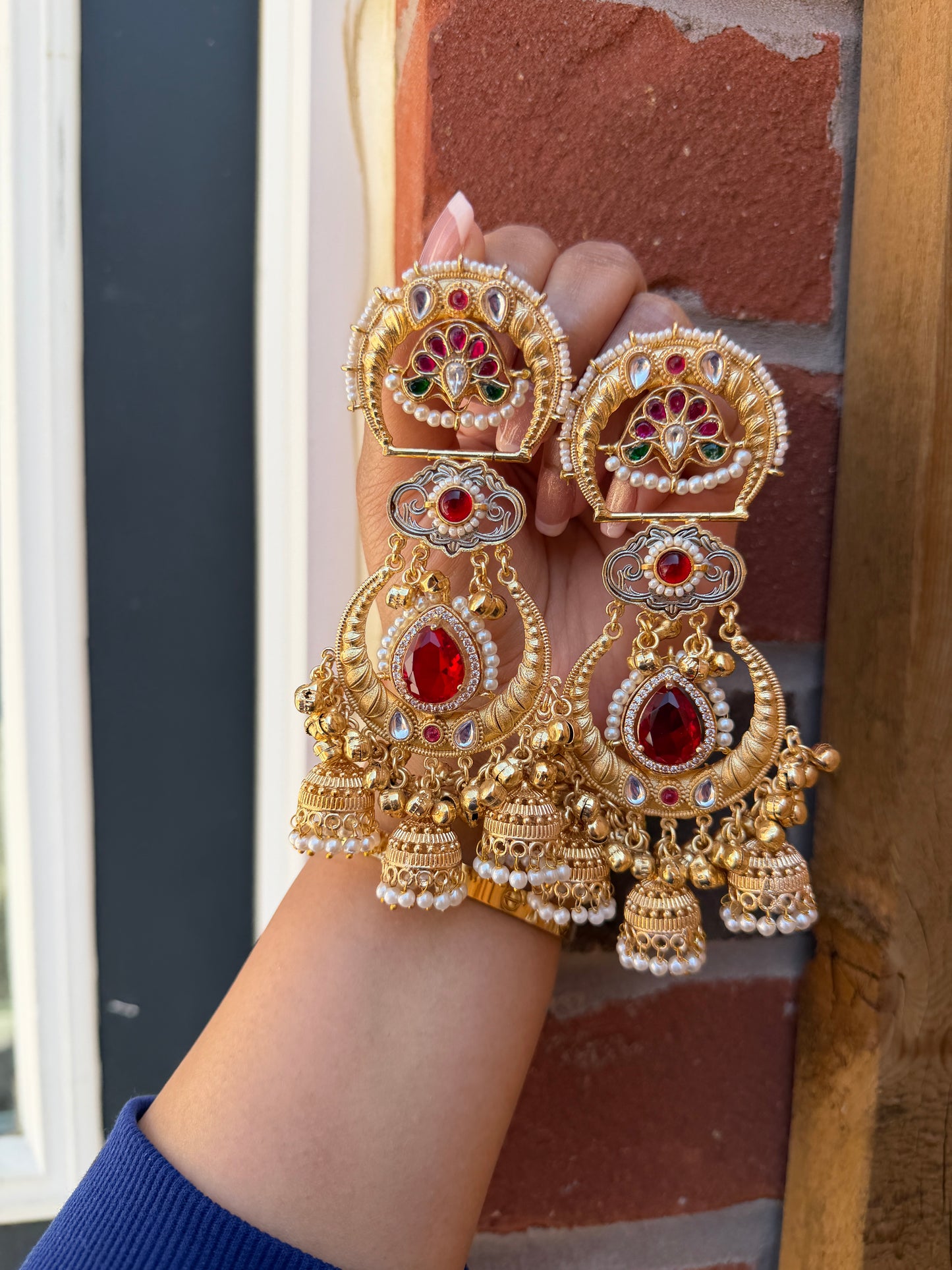 Mahnoor Kashmiri Earrings