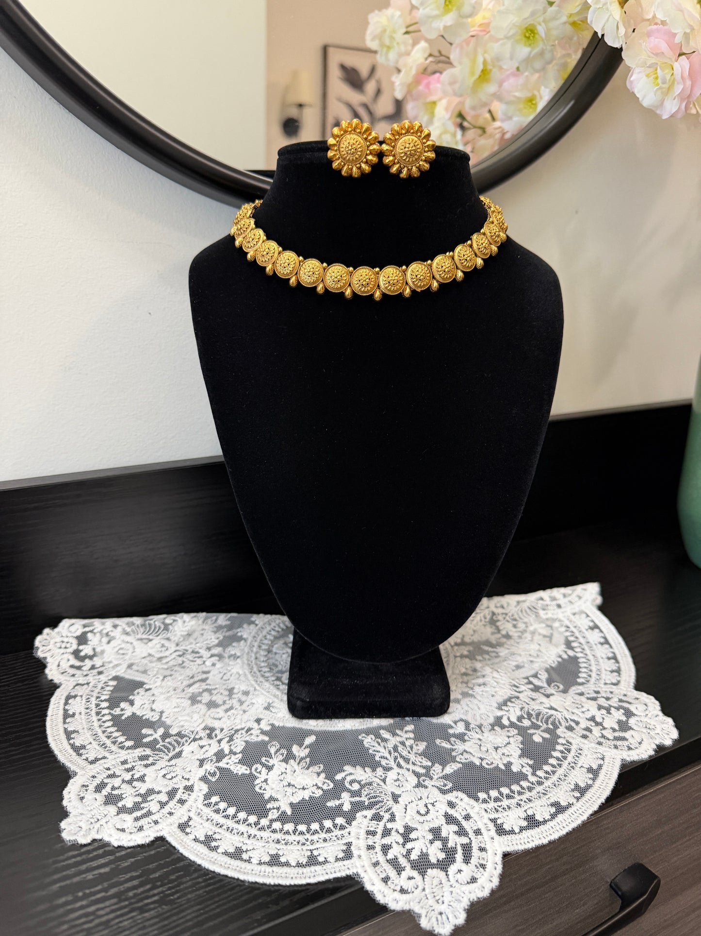 Harmeet Micro Gold Plated Set
