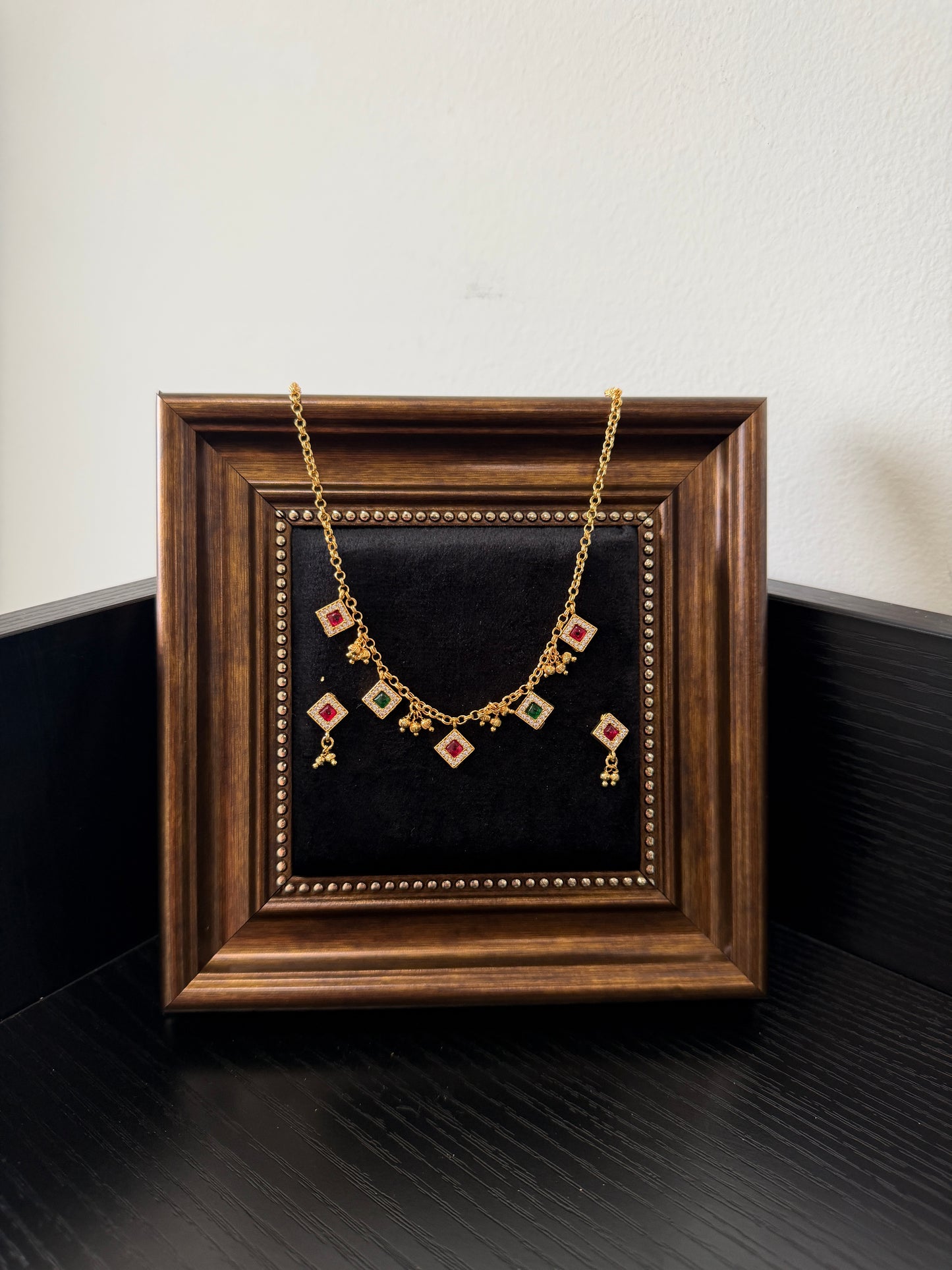 Elara Gold Plated Chain Set
