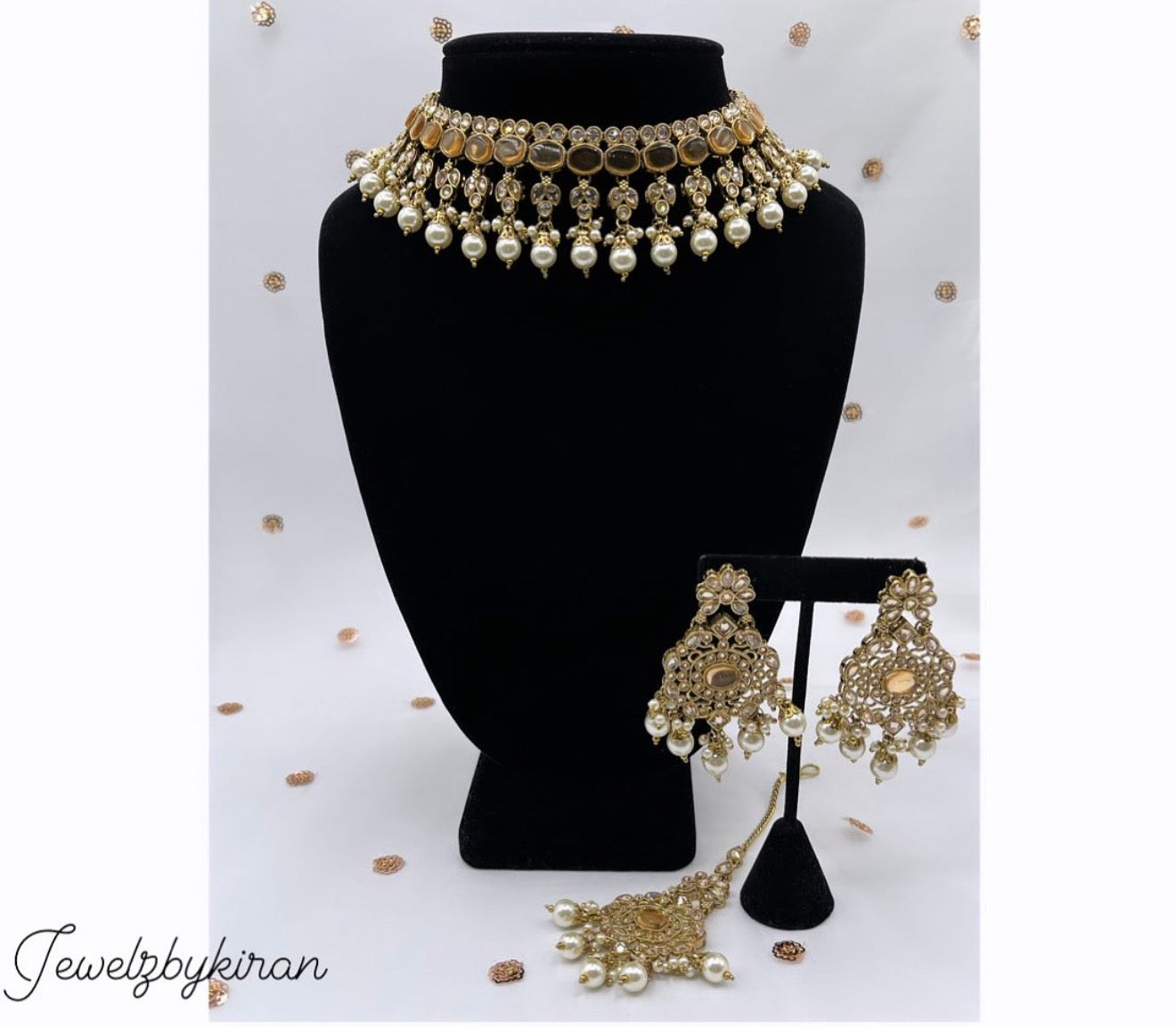 Manya Polki Set (Gold)