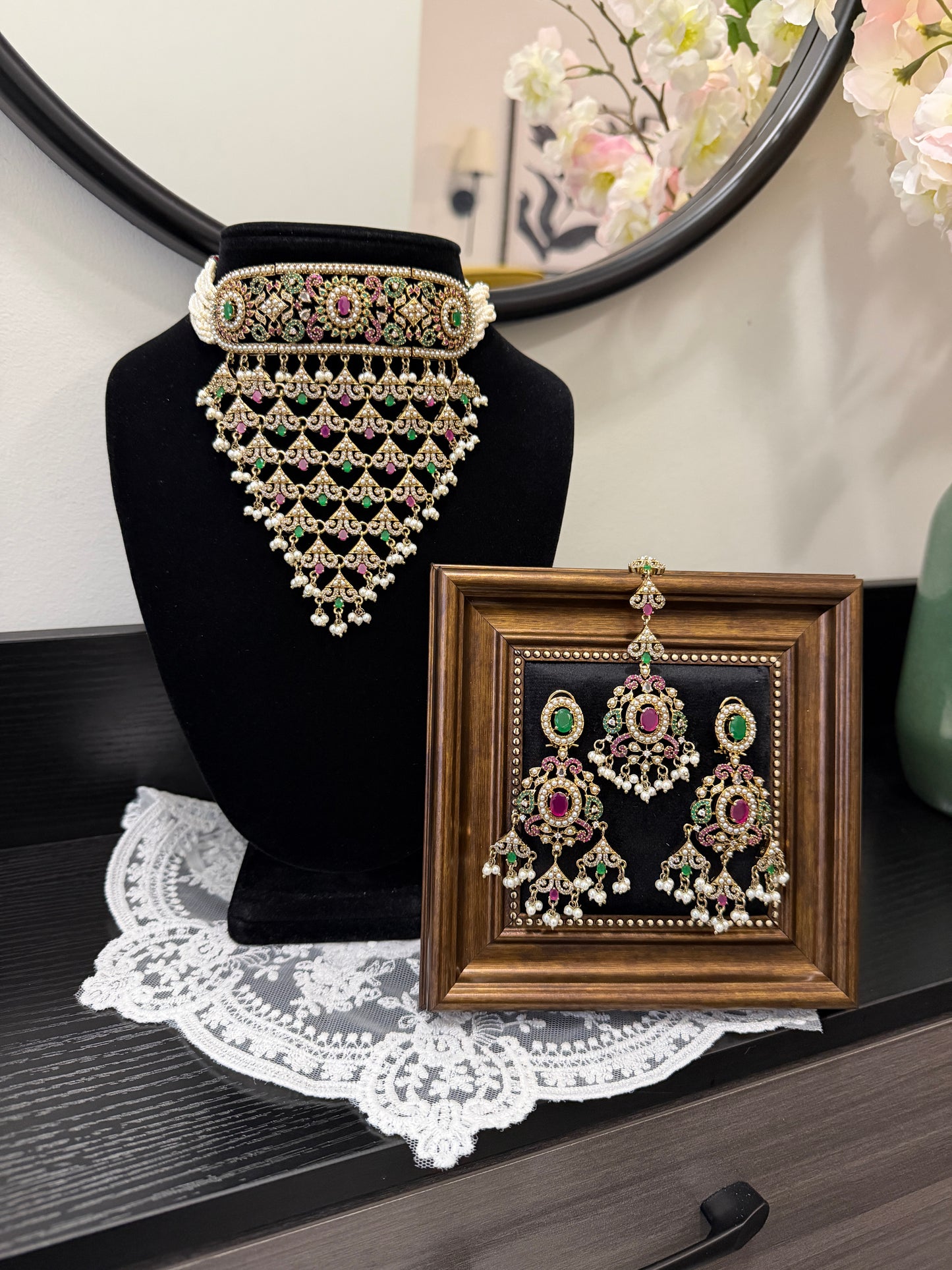Aaliyah Statement Jadau Set