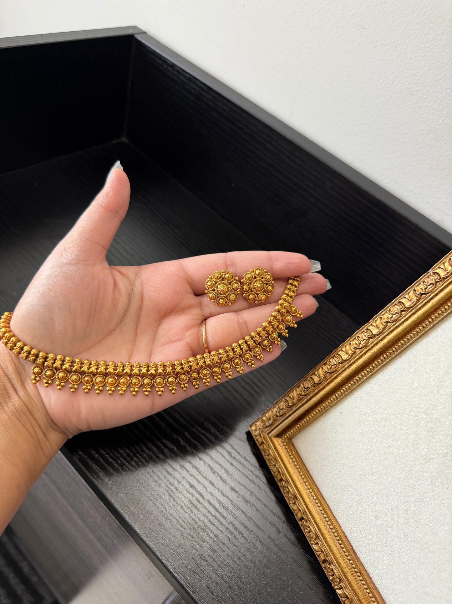 Jasnit Micro Gold Plated Set