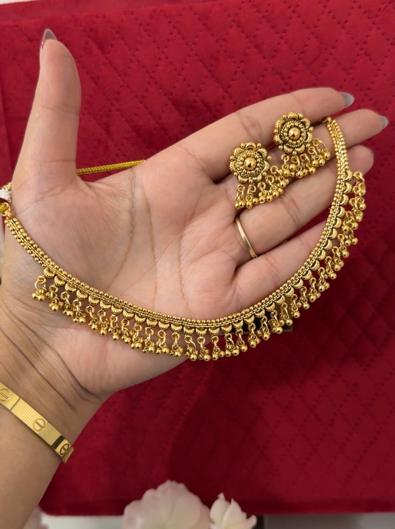 Ravya Antique Plated Set