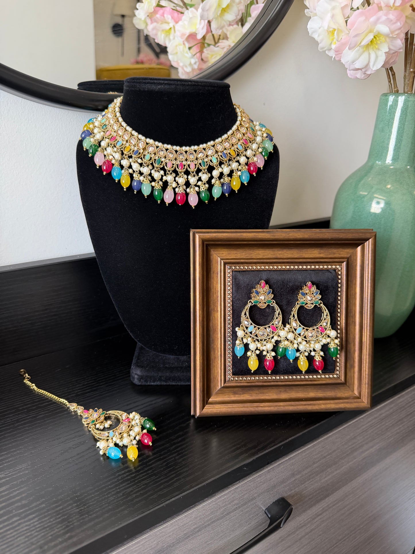 Priya Polki Set (Multi)