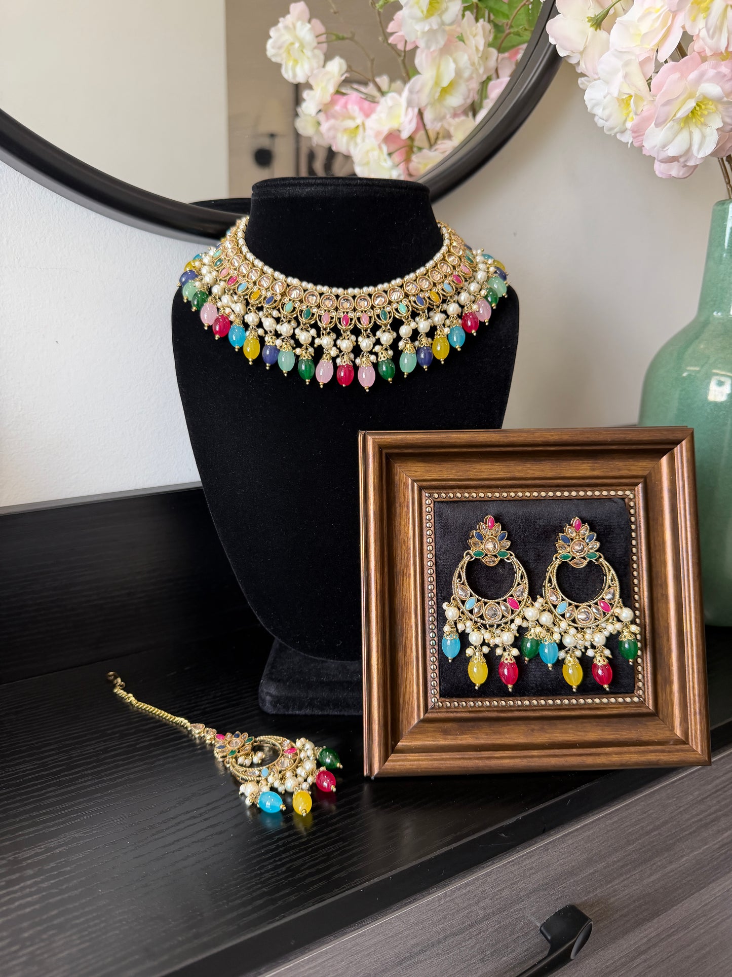 Priya Polki Set (Multi)