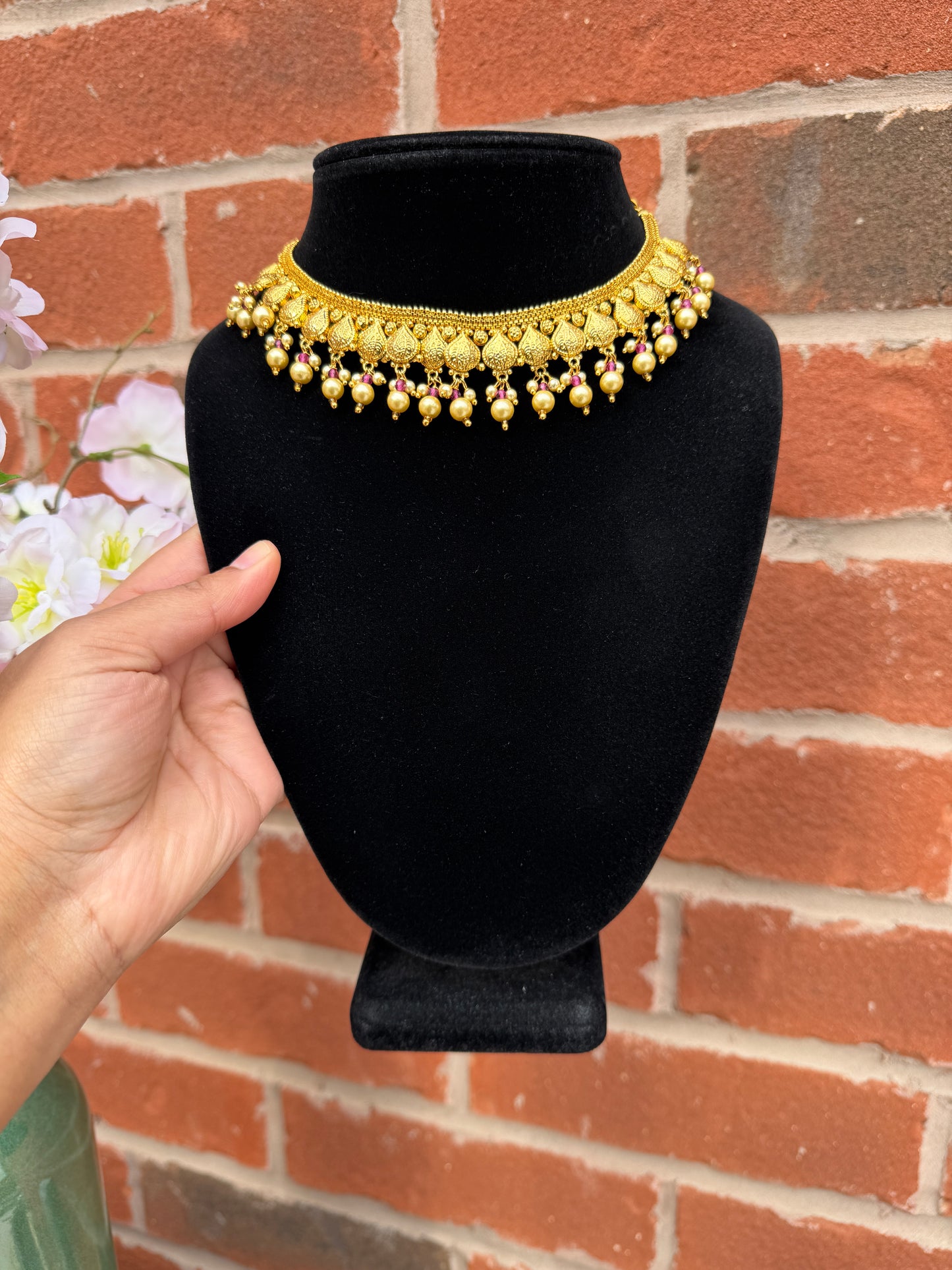 Rabia Custom Made Handcrafted Necklace Set