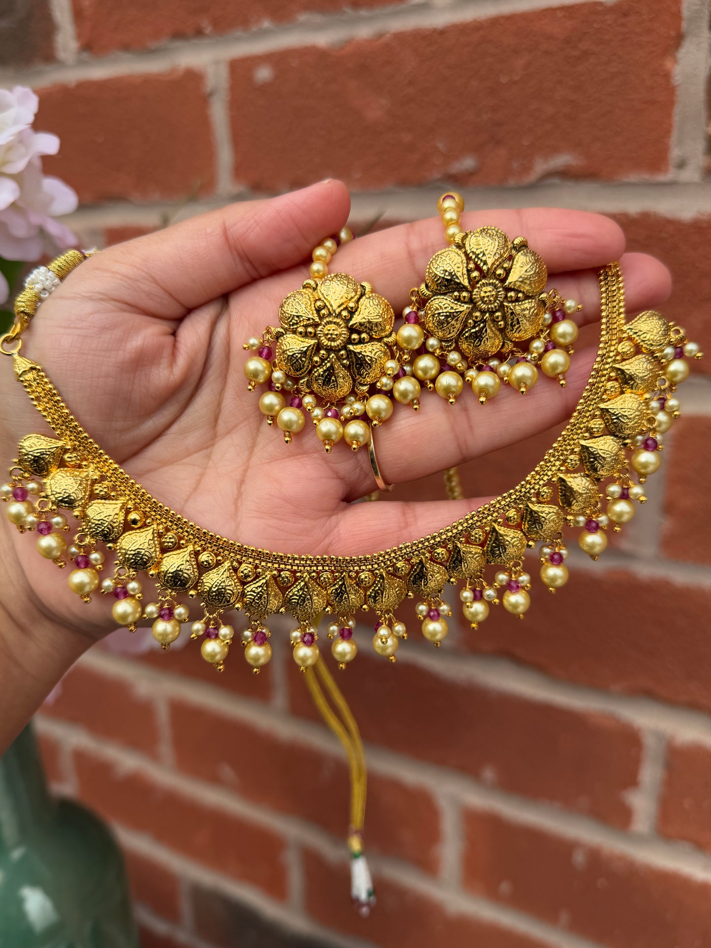 Rabia Custom Made Handcrafted Necklace Set