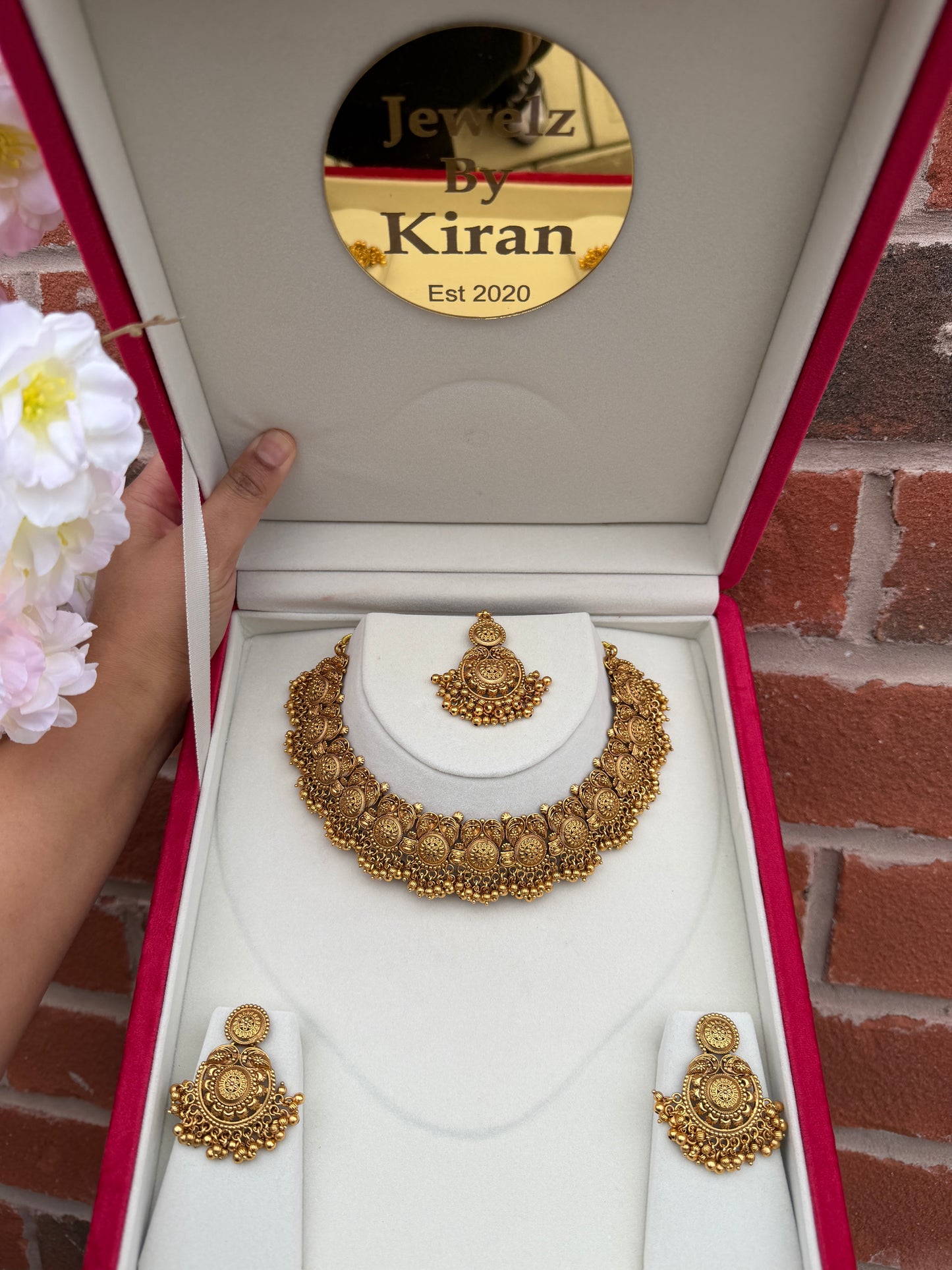 Iram Gold Plated Necklace Set