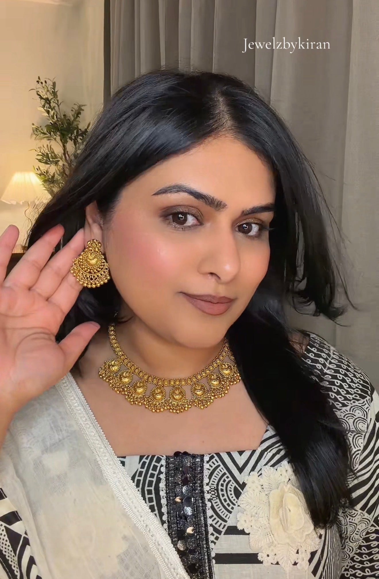 Elahi Gold Plated Necklace Set