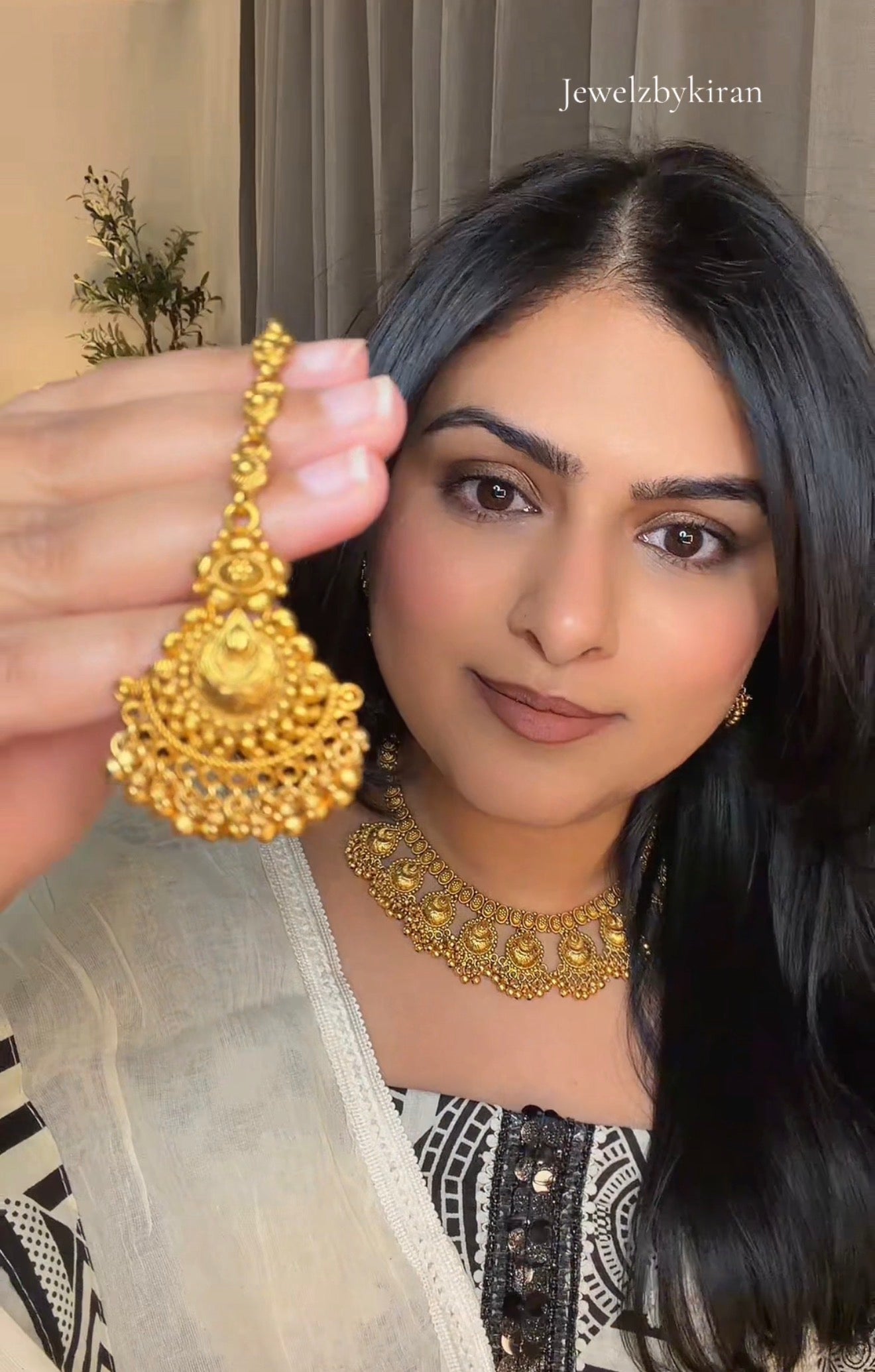Elahi Gold Plated Necklace Set