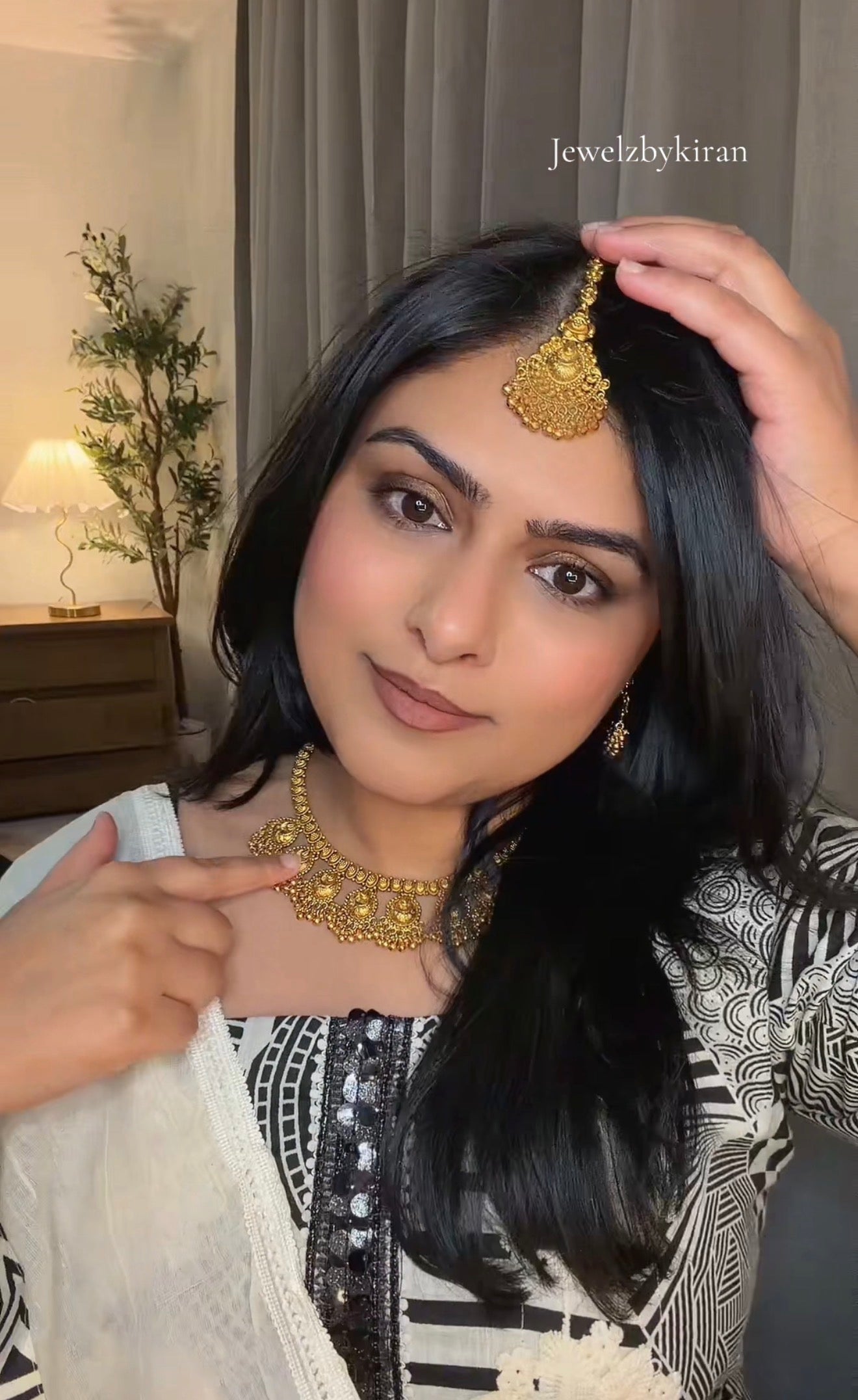 Elahi Gold Plated Necklace Set