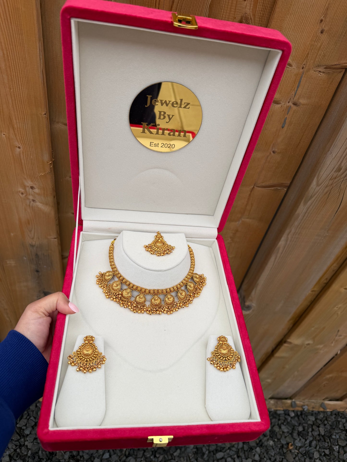 Elahi Gold Plated Necklace Set