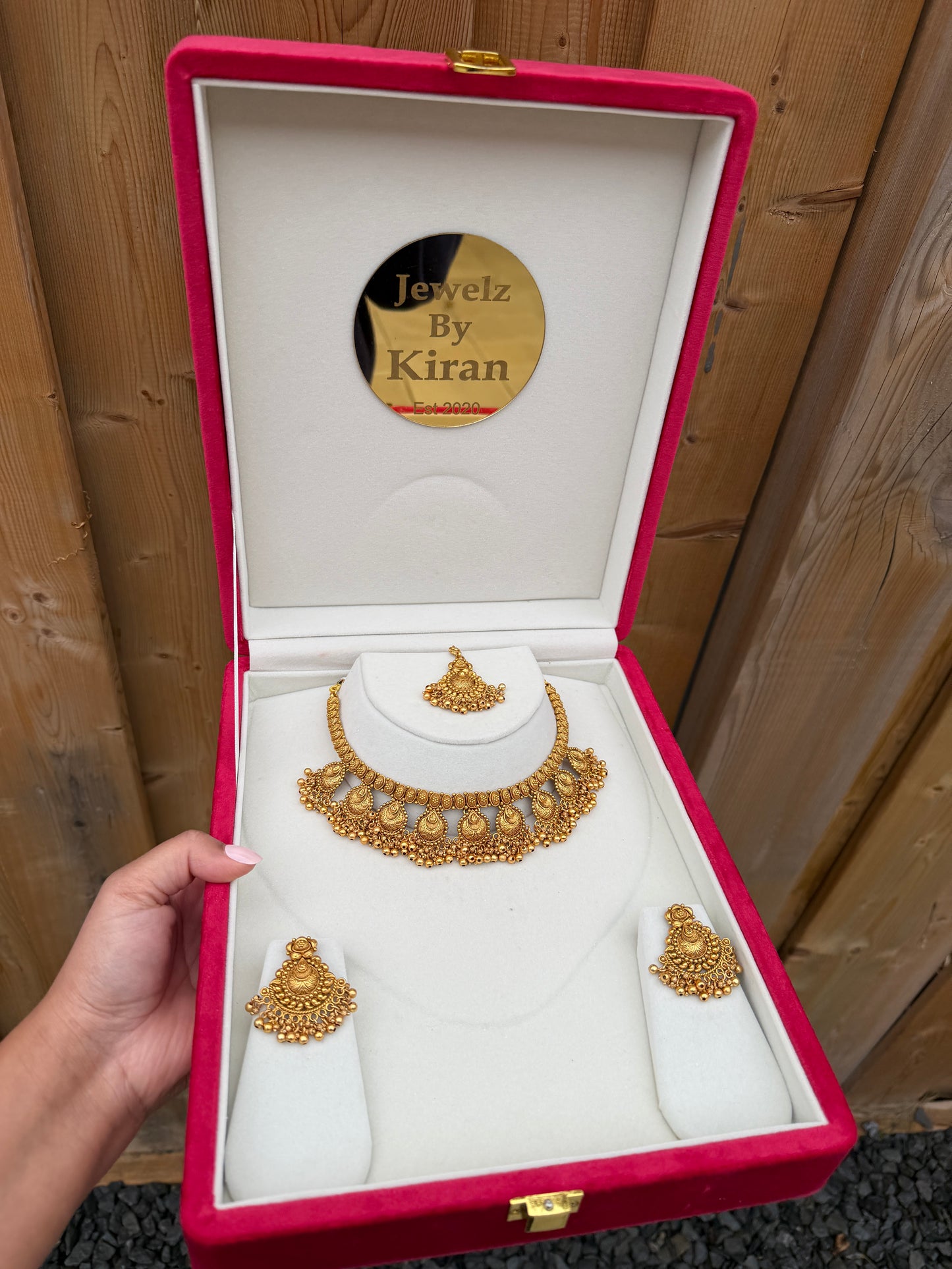 Elahi Gold Plated Necklace Set
