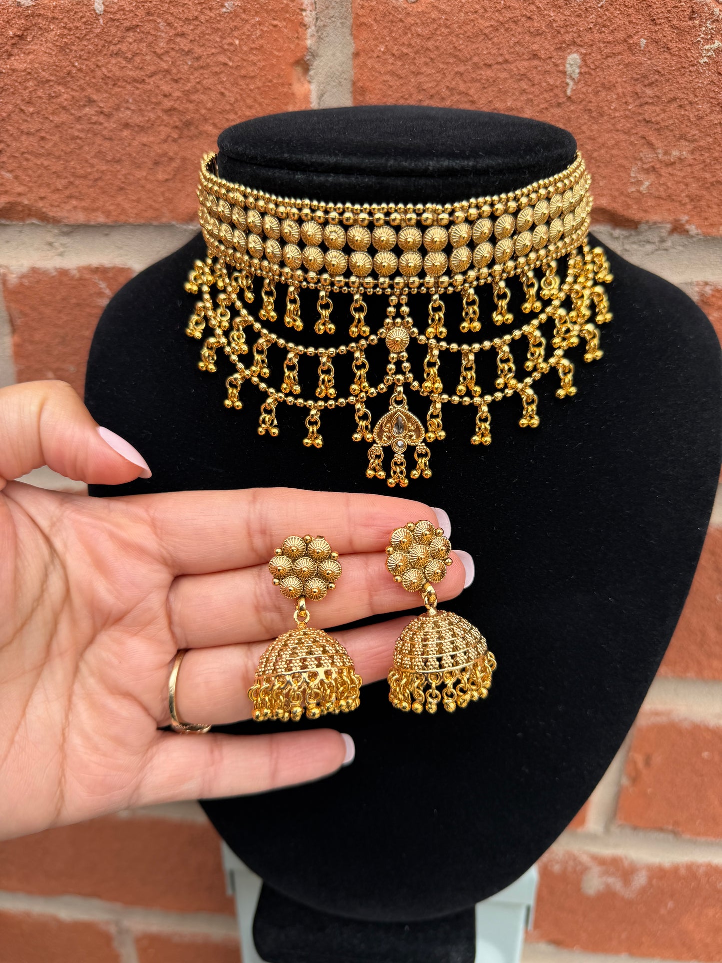 Rubani Imitation Necklace Set