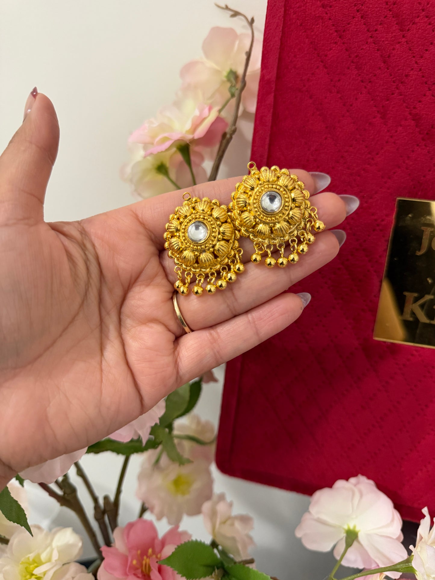 Keerat Handcrafted Custom Made  Studs