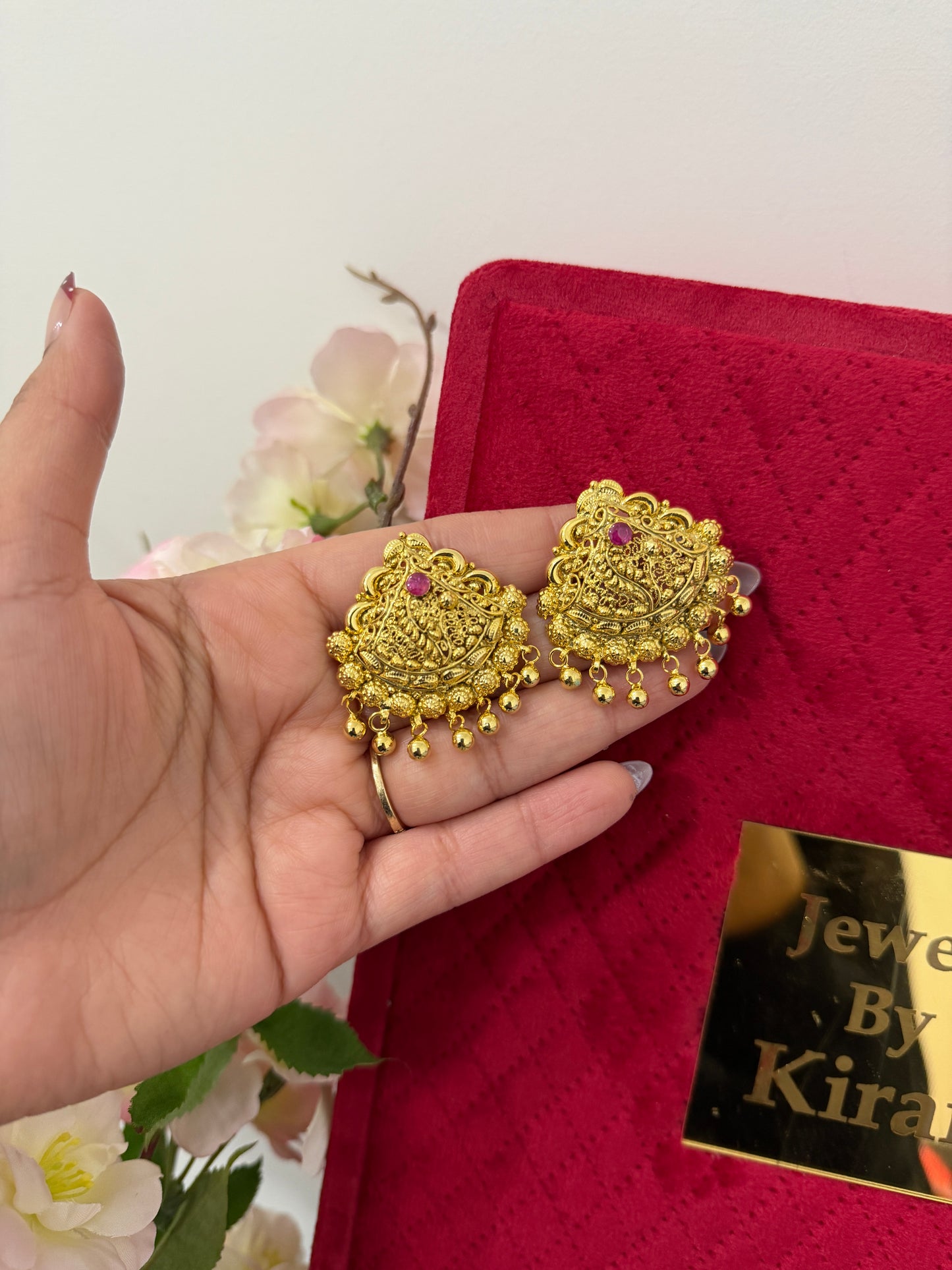 Nimrat Handcrafted Custom Made  Studs