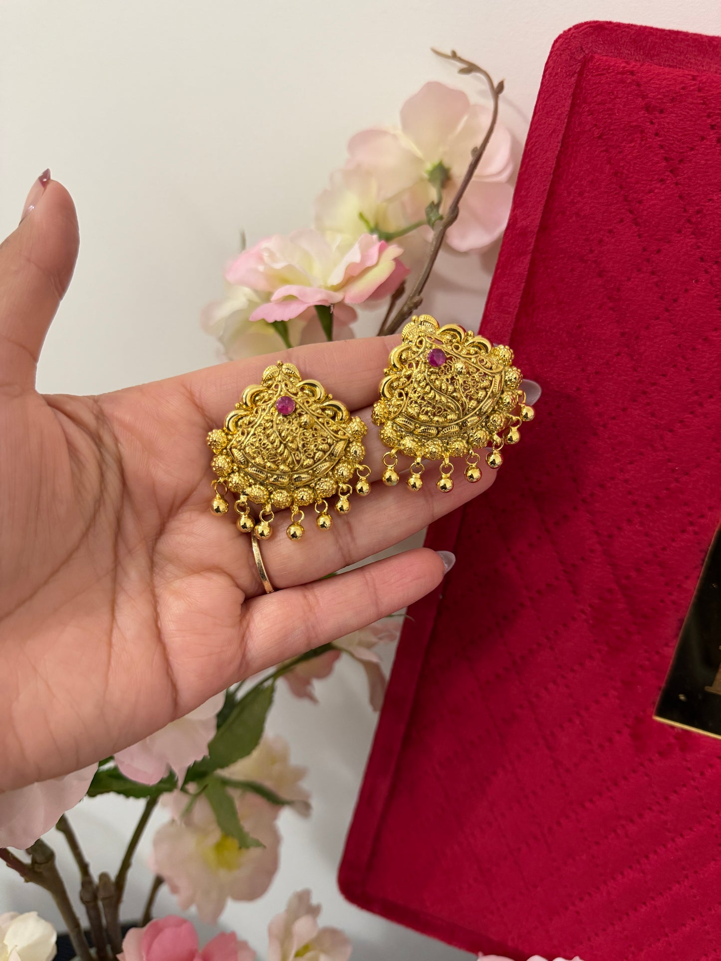 Nimrat Handcrafted Custom Made  Studs