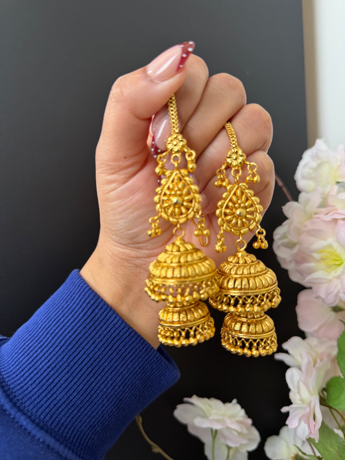 Nimani Micro Gold Plated Jhumki